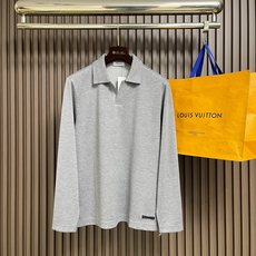 🛒🛒Berluti 布鲁提 2026SS夏季长袖圆领Polo,胸前简约logo设计,简约大气时尚百搭,手感舒适 透气有型 🛒🛒Berluti 布鲁提 2026SS夏季长袖圆领Polo,胸前简约logo设计,简约大气时尚百搭,手感舒适 透气有型