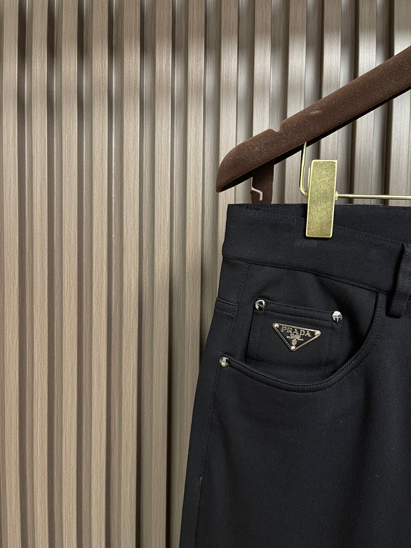 🛒🛒Prada 2026ss三角标识牛仔裤 原版定制复刻 客供五金辅料 原单品质进口牛仔面料重工洗水 做工走线精细上身绝