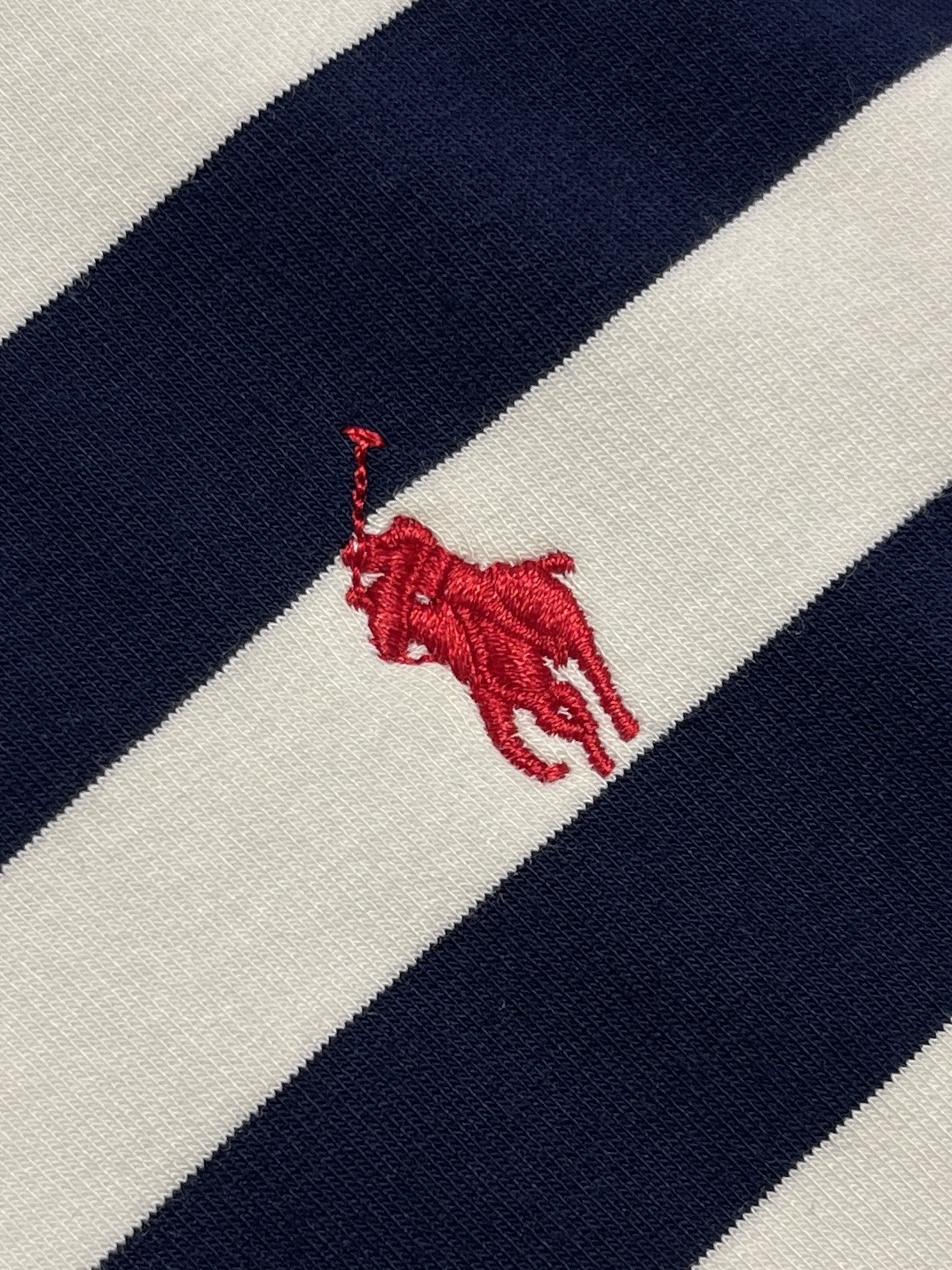 🛒🛒Ralph Lauren 拉夫劳伦 2026ss秋冬系列男款蓝白条纹长袖Polo衫，复古休闲单品。选用250g重磅纯