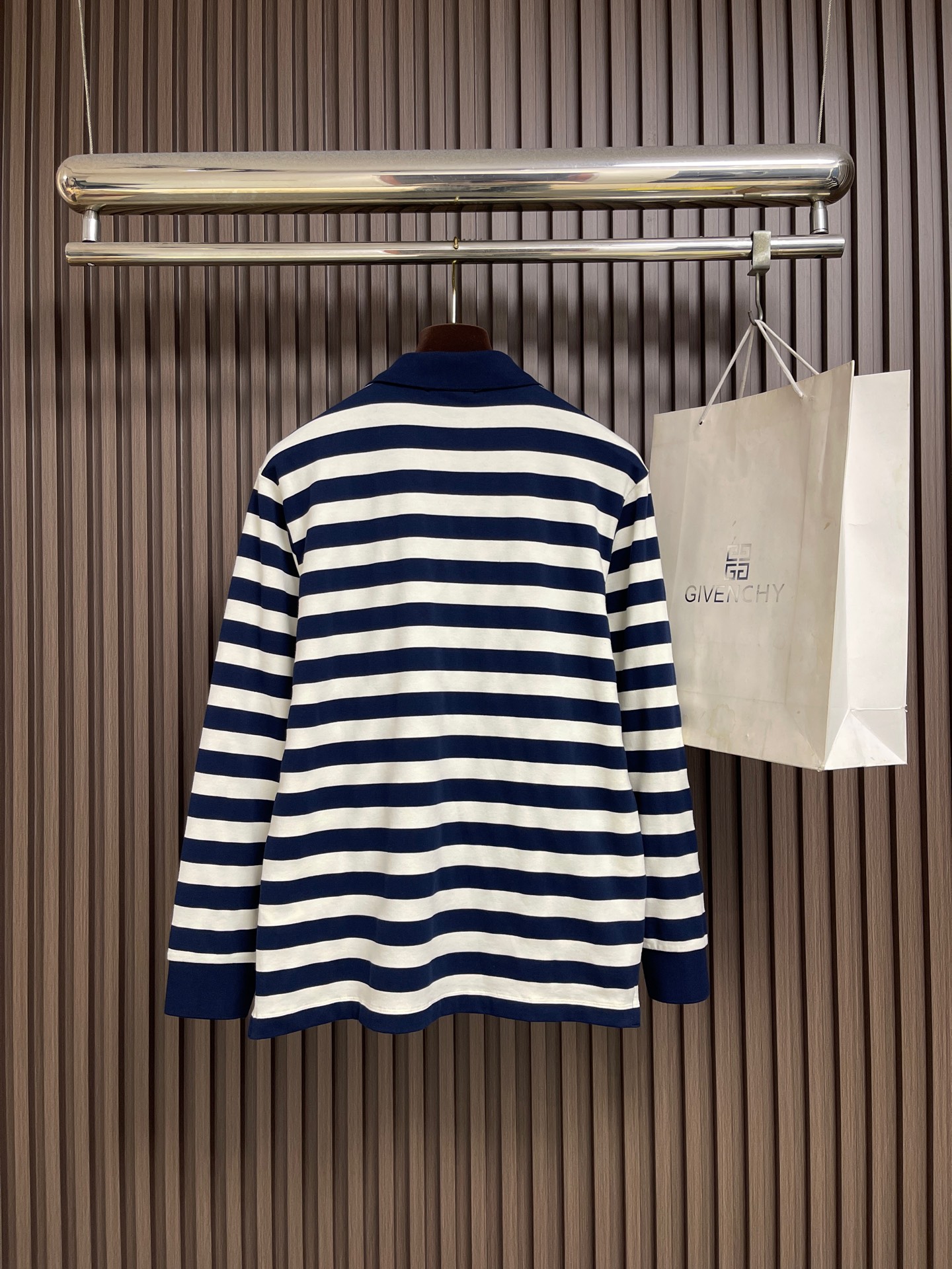 🛒🛒Ralph Lauren 拉夫劳伦 2026ss秋冬系列男款蓝白条纹长袖Polo衫，复古休闲单品。选用250g重磅纯