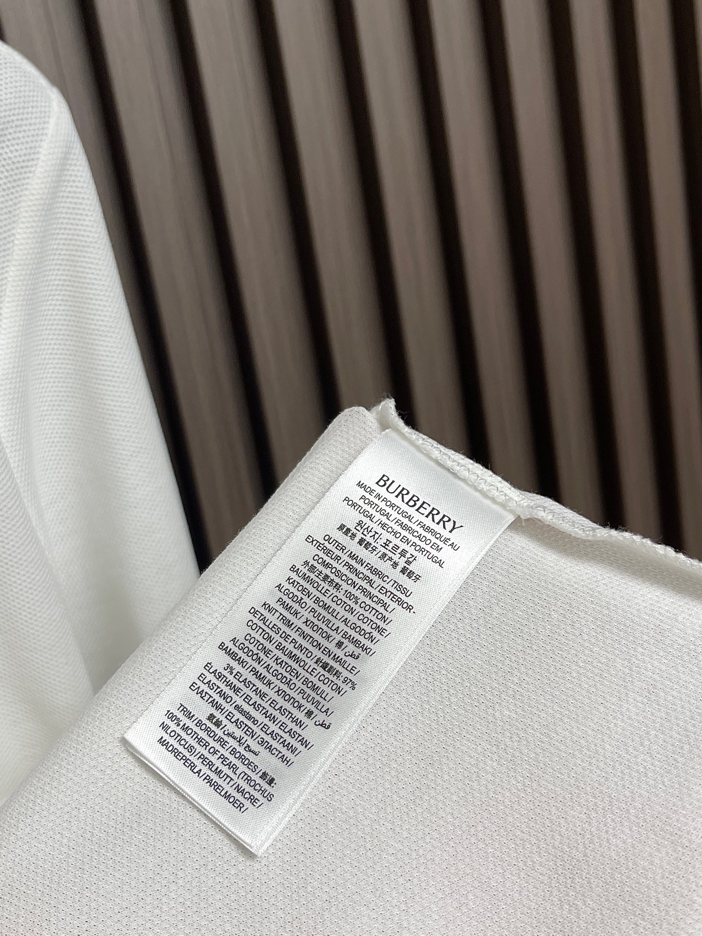 🛒🛒Burberry 刺绣战马马术骑士格纹翻领衫长袖Polo，定制300克100%珠地棉面料！质感非常舒服柔软，透气性强