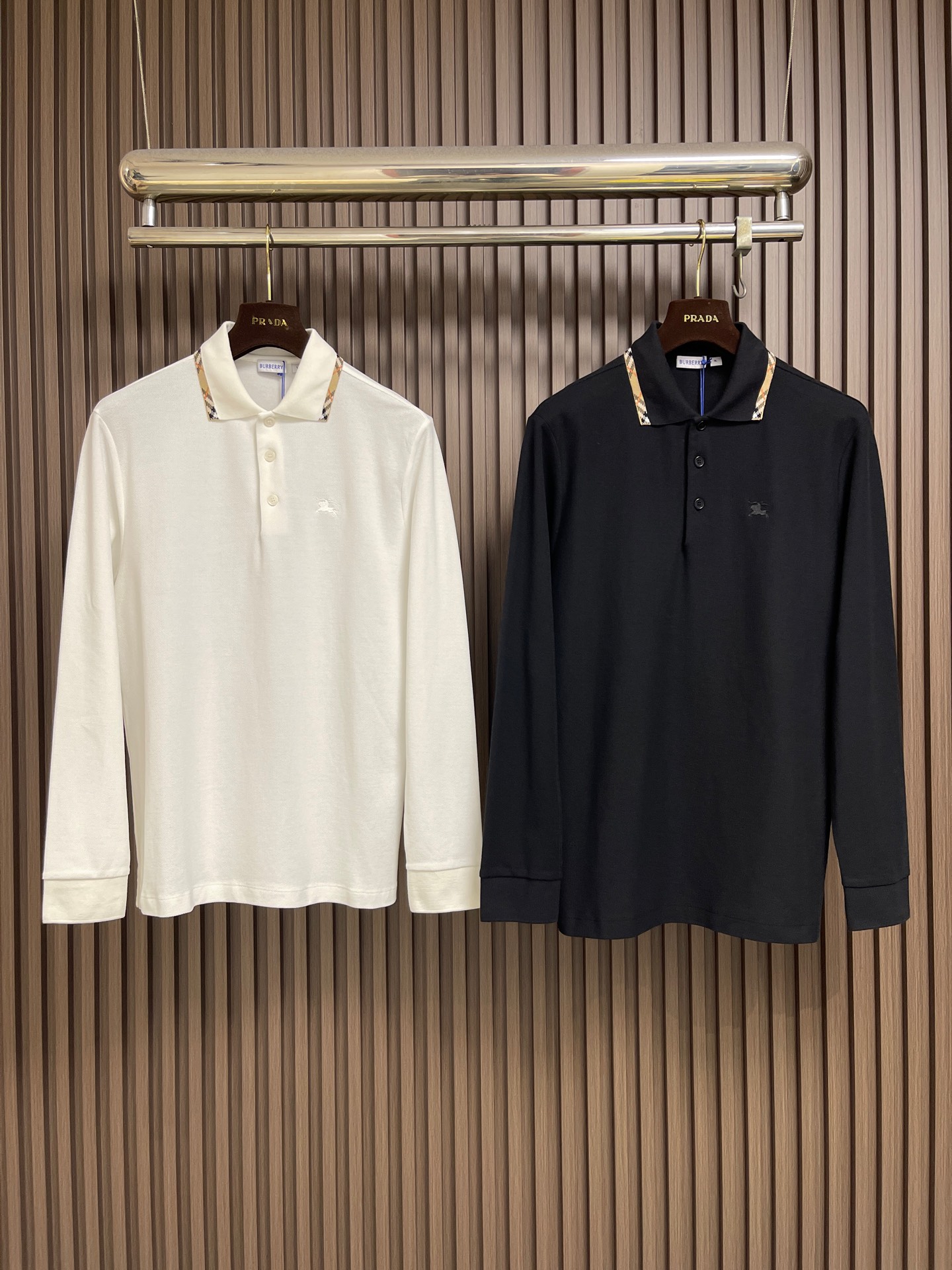 🛒🛒Burberry 刺绣战马马术骑士格纹翻领衫长袖Polo,定制300克100%珠地棉面料!质感非常舒服柔软,透气性强 🛒🛒Burberry 刺绣战马马术骑士格纹翻领衫长袖Polo,定制300克100%珠地棉面料!质感非常舒服柔软,透气性强