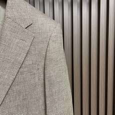 🛒🛒Loro Piana LoroPiana 诺悠翩雅 2026SS早秋新款胸前袖口金属LOGO标识西装外套,透气柔软保 🛒🛒Loro Piana LoroPiana 诺悠翩雅 2026SS早秋新款胸前袖口金属LOGO标识西装外套,透气柔软保