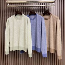 🛒🛒Loro Piana LoroPiana 2026SS早秋新款针织圆领毛衣!设计经典配色钩织设计!此款毛衣甄选100 🛒🛒Loro Piana LoroPiana 2026SS早秋新款针织圆领毛衣!设计经典配色钩织设计!此款毛衣甄选100