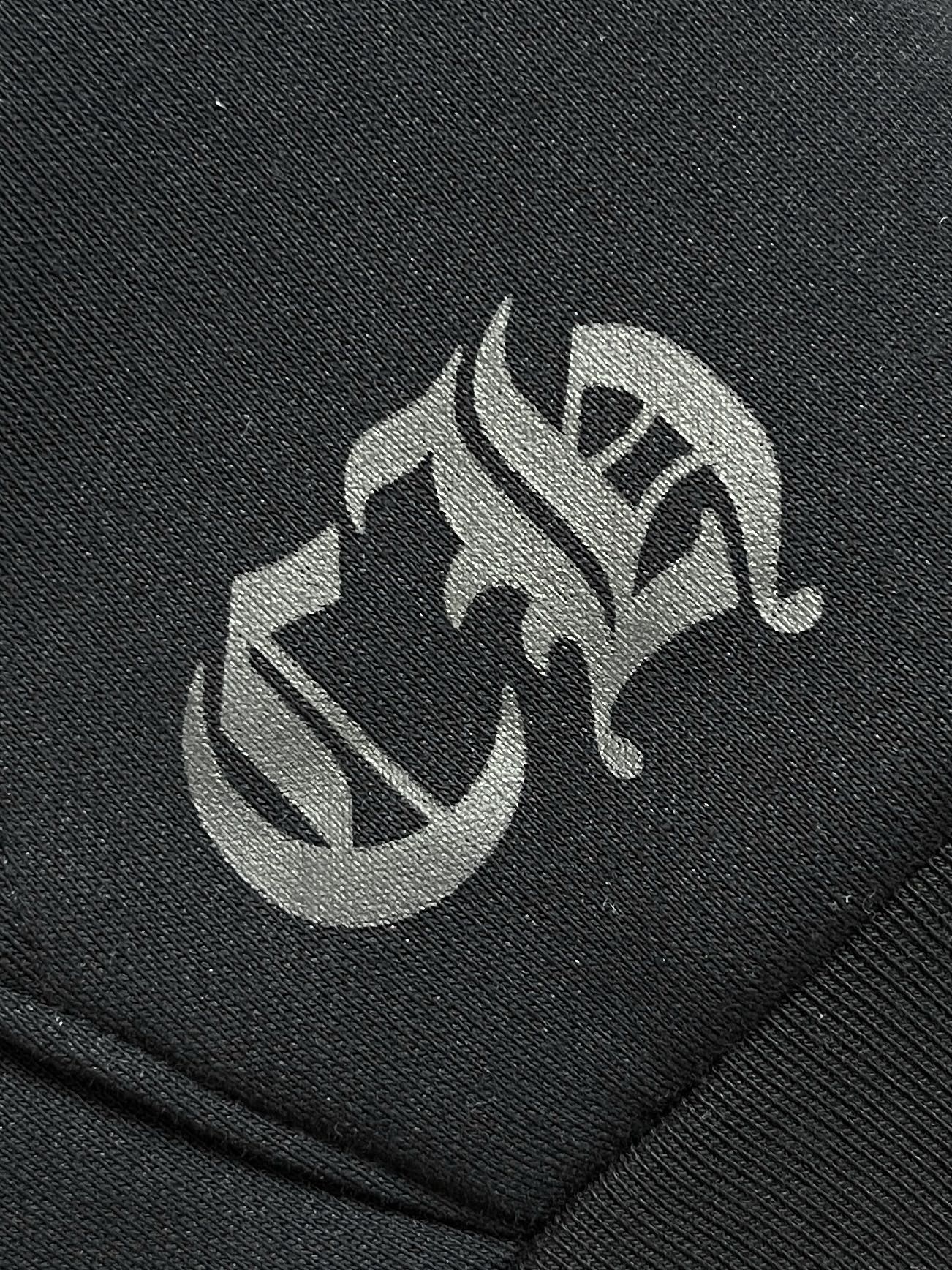 🛒🛒CHROME HEARTS CH克罗心闪粉哥特印花连帽卫衣，重磅毛圈棉面料搭配多处闪粉哥特花卉马蹄印花，视觉吸睛，潮