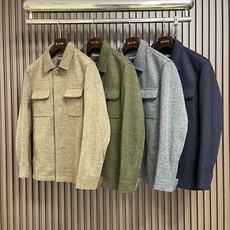 🛒🛒ZEGNA 2026ss秋冬新款羊毛混纺工装夹克外套,羊毛混纺面料,表面有细密的毛呢纹理,触感柔软但不松垮。面料有一 🛒🛒ZEGNA 2026ss秋冬新款羊毛混纺工装夹克外套,羊毛混纺面料,表面有细密的毛呢纹理,触感柔软但不松垮。面料有一