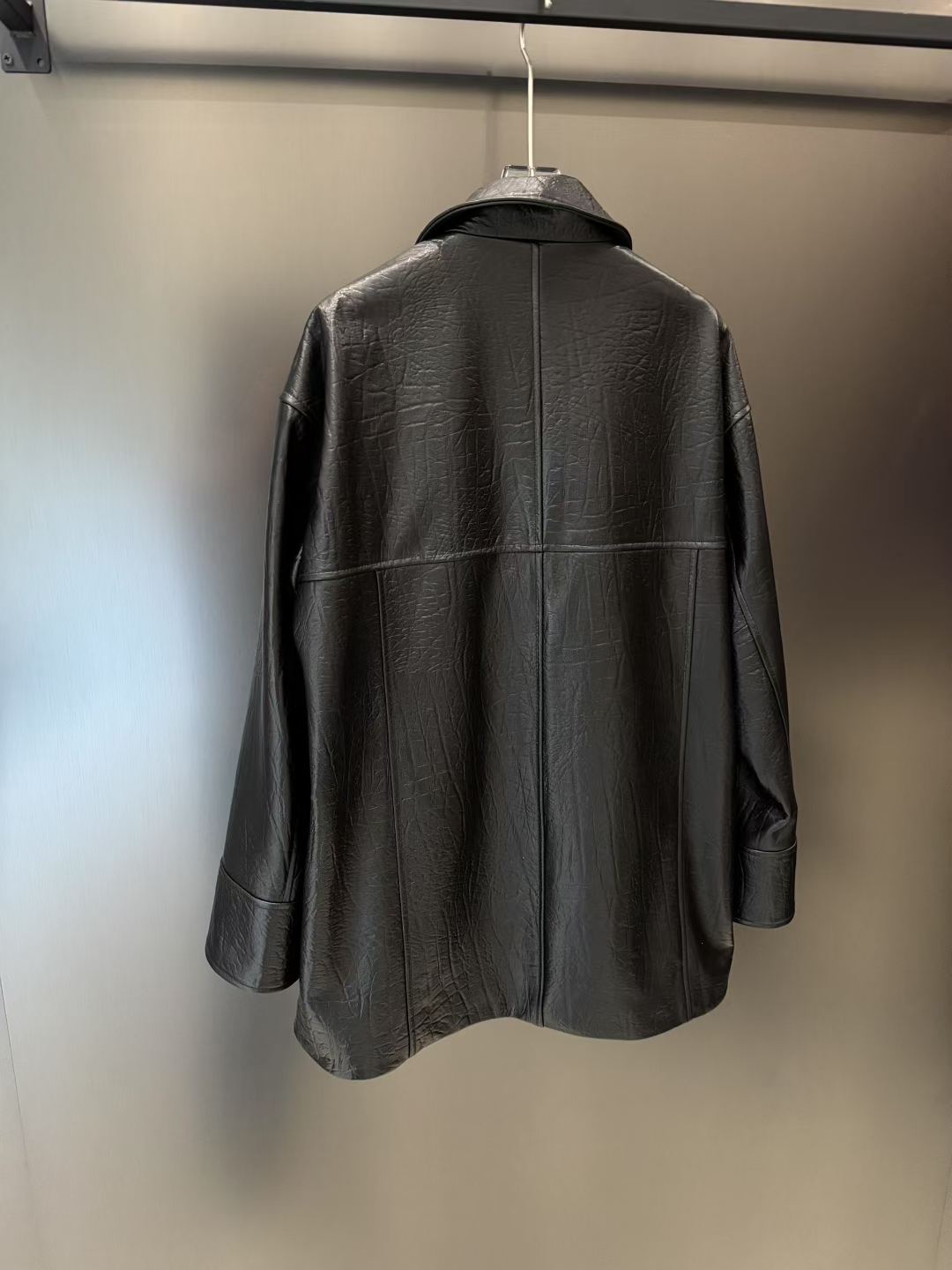 Elegant Lambskin Texture Leather Jacket for Women - 2025 Autumn New Arrival 8 a1753383035202 5835
