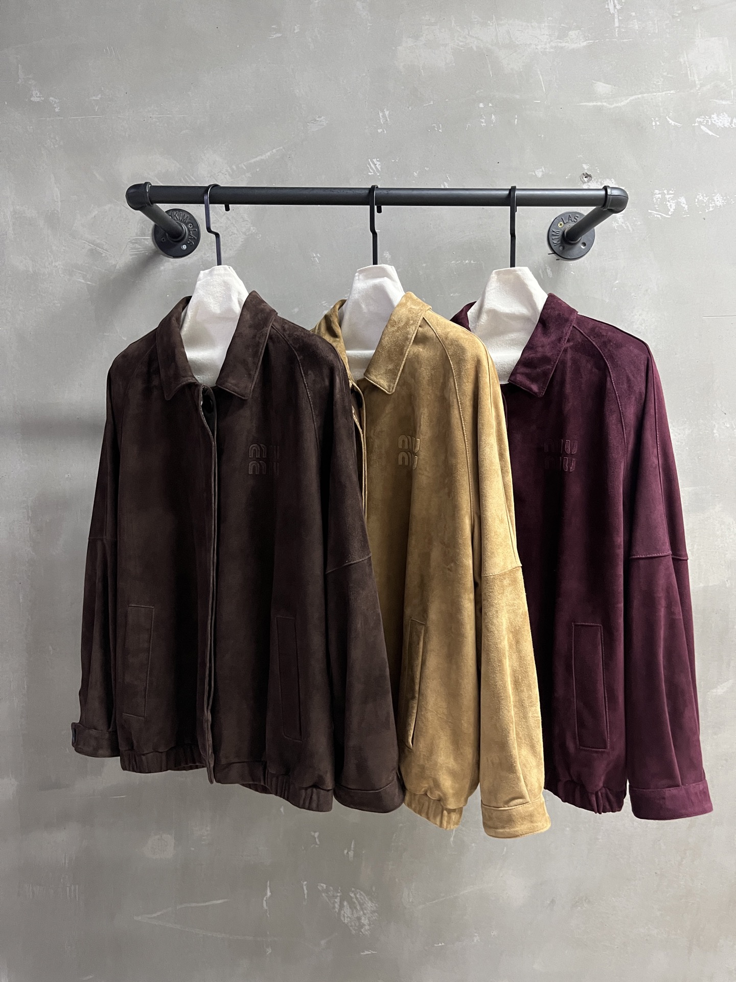 Miu Miu Inspired 2025 Autumn Leather Jacket: Vintage Style, Relaxed Fit 2 a1758662063261 5034