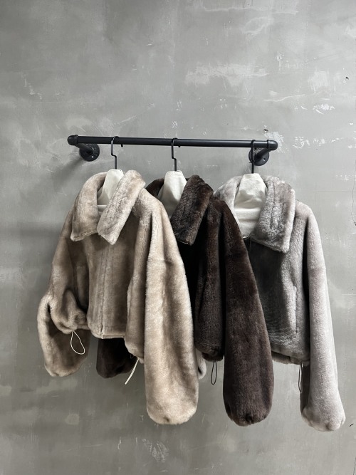 Miu Miu Shearling Jacket: Classic Biker Style, Merino Wool, Autumn 2025 16 Miu Miu Shearling Jacket: Classic Biker Style, Merino Wool, Autumn 2025