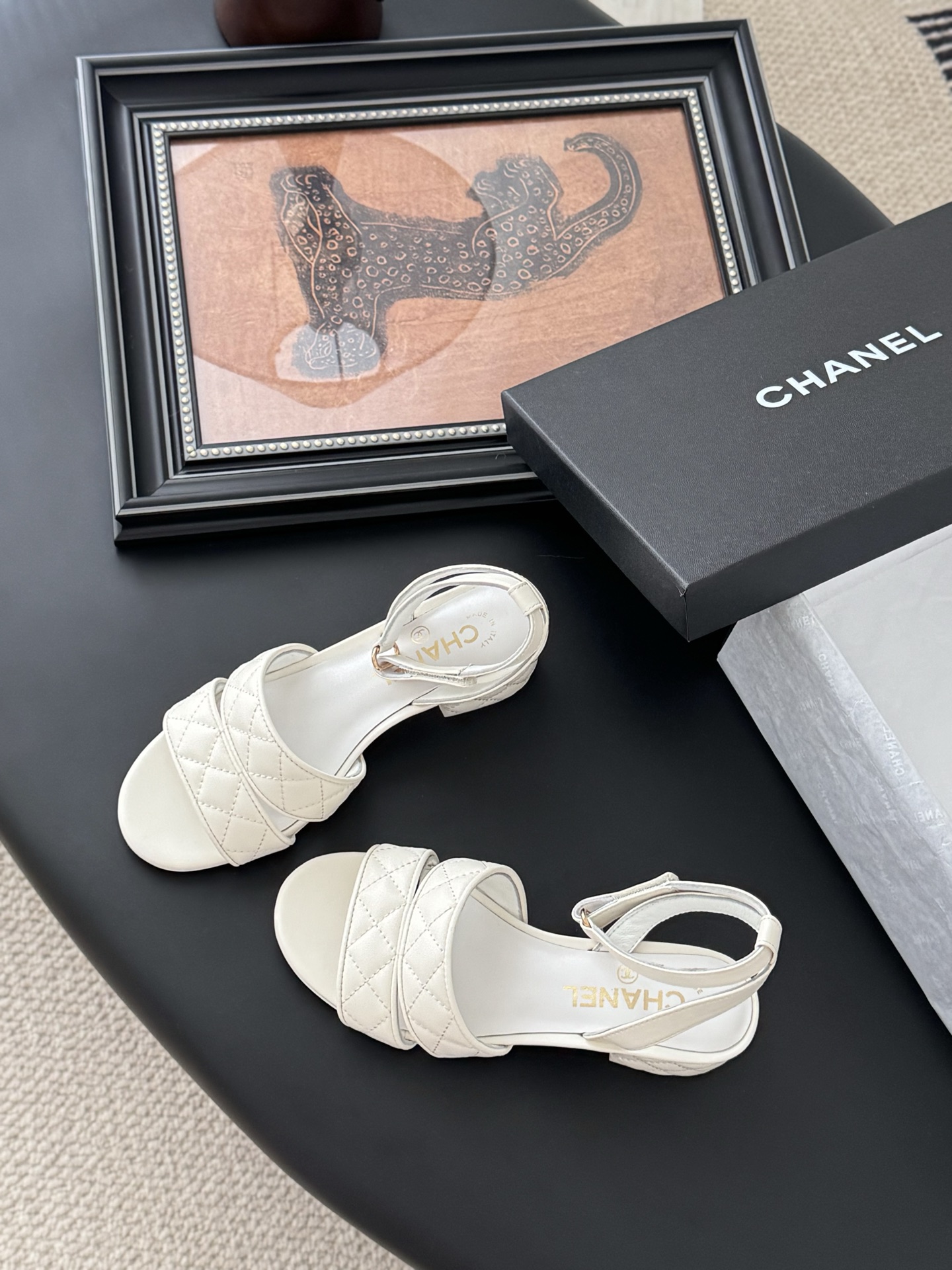 Chanel Quilted Leather Mary Jane Sandals - Comfortable & Stylish 7 i1742073779248 980 0 5