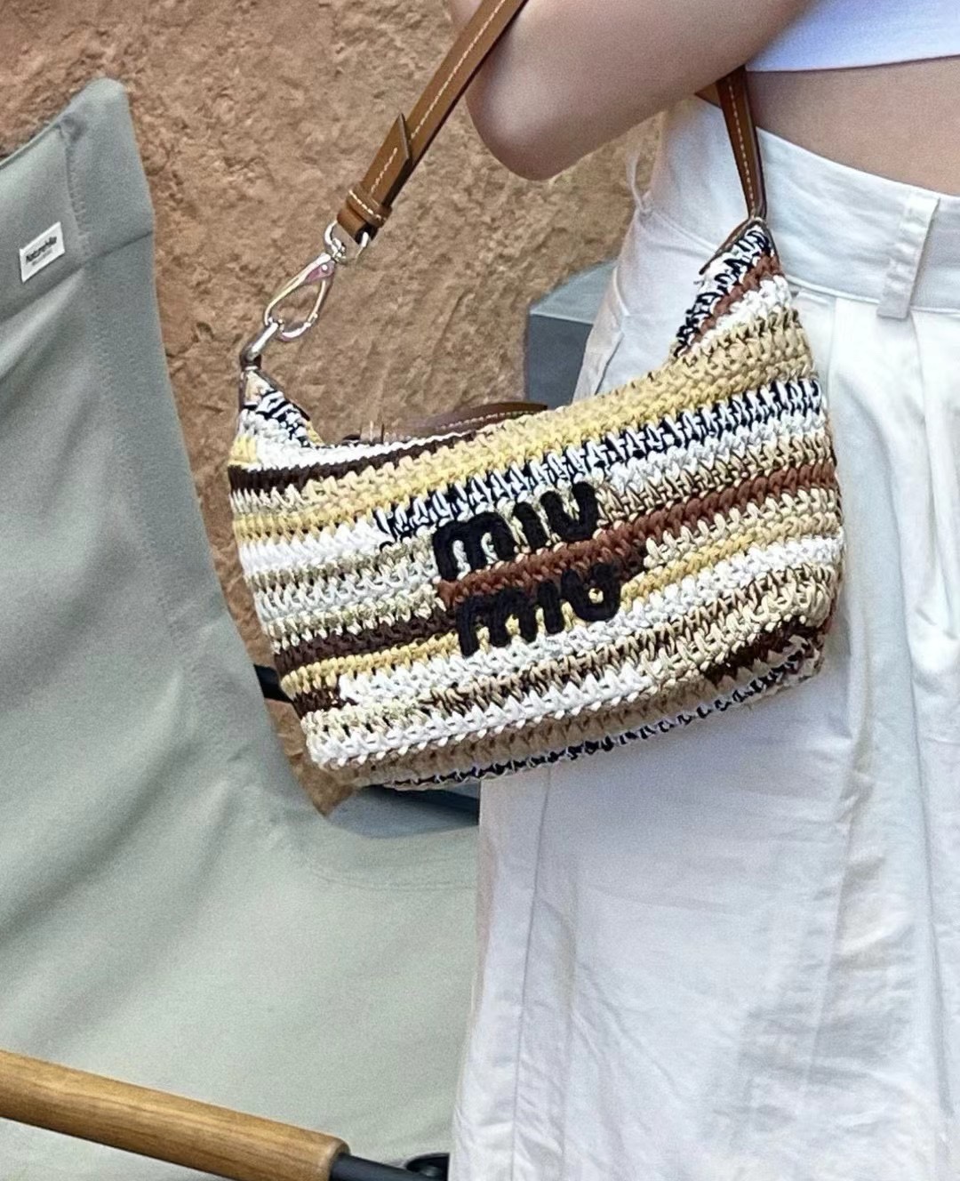 Miu Miu miumiu woven embroidery upper body renderings! awesome