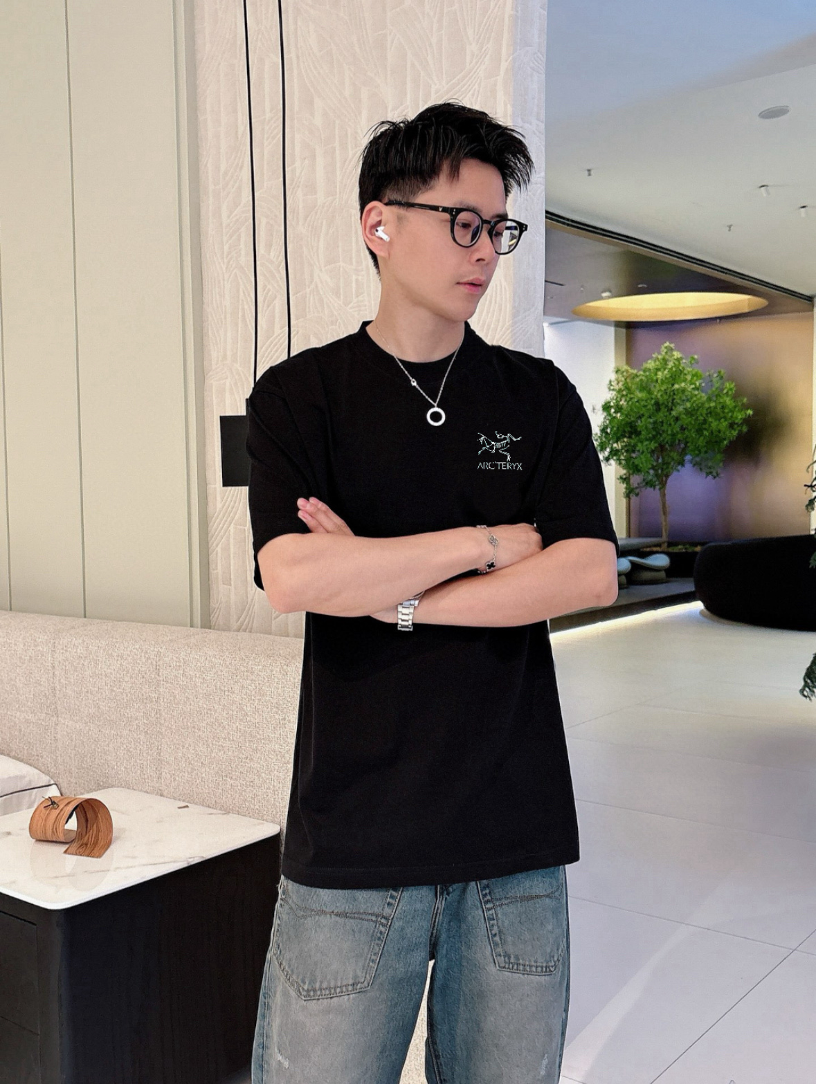 NO:426397,Arc/Architecture Bird 2025 Spring and Summer New Products, Complete Three Standards, Round Neck Pure Cotton Short-Sleeve T-shirts, Don’t need to introduce too much good products, look at the details, Counter Code M-XXXL 175/Suggestions, Arc'teryx, T-shirt, Tees, t-shirt, alexander wang19860909Arc/始祖鸟 2025春夏新品 三标齐全 圆领纯棉短袖T恤 好货不用过多介绍 看细节 专柜码数M-XXXL 175/建议L,arc'teryx,T-shirt,tees，t-shirt,alexander wang,Men's clothing