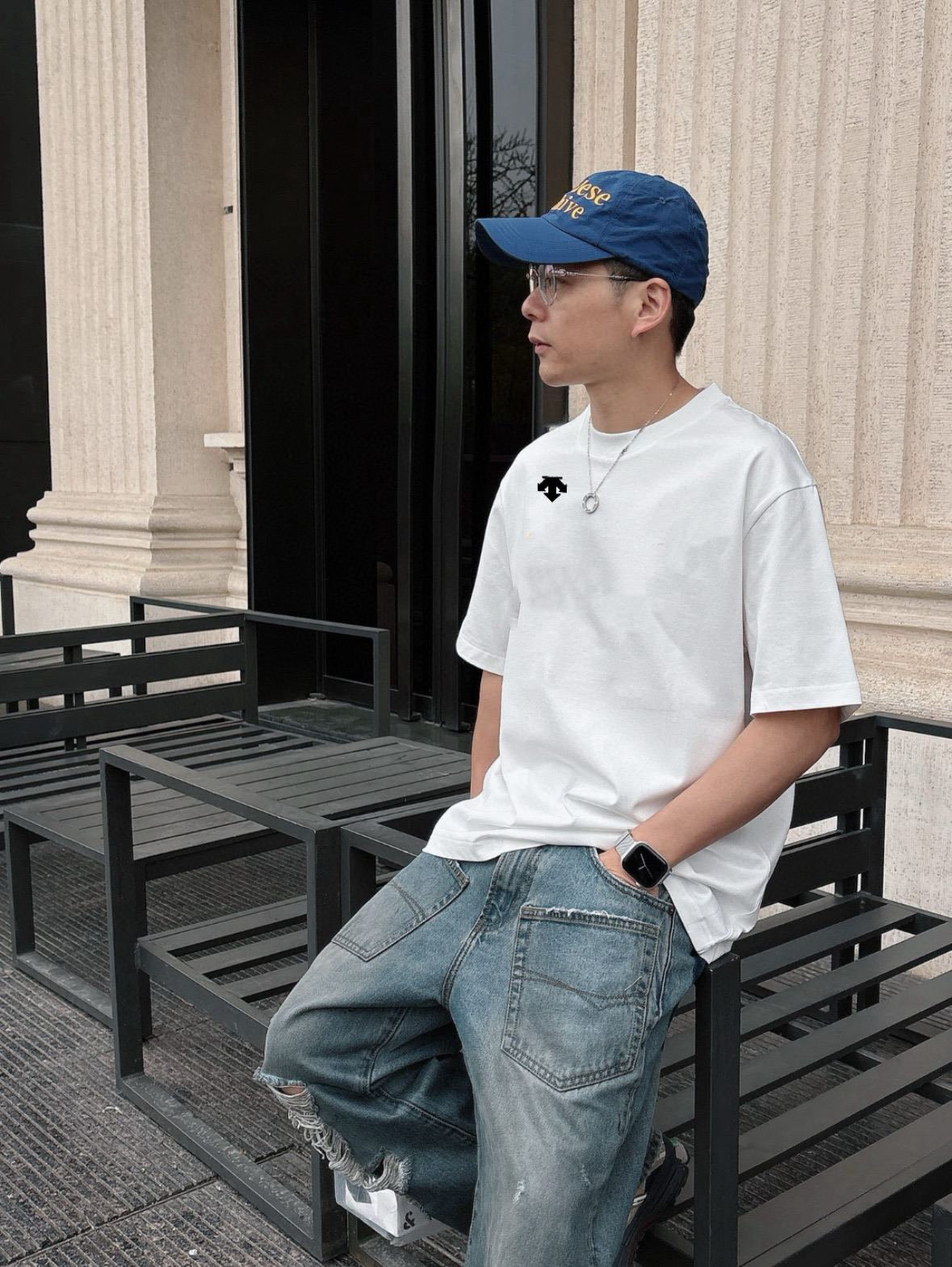 NO:150572,DiSanter 2025 Spring and Summer New Products are available, Three Standards Complete, Mercerized Cotton Round Neck Short-Sleeve T-shirts, Don’t need to introduce too much good products, look at the details, counter number M-XXXL /140 Suggestions L,, T-shirt,tees, t-shirt,alexander wang19860909迪桑特 2025年春夏新品上新 三标齐全 丝光棉圆领短袖T恤 好货不用过多介绍 看细节 专柜码数M-XXXL /140建议L,,T-shirt,tees，t-shirt,alexander wang,Men's clothing