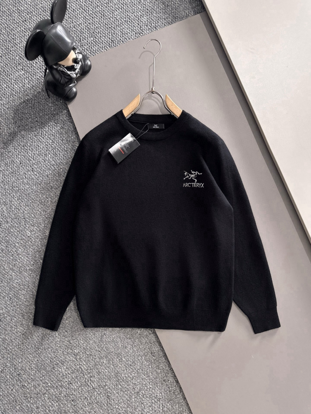 NO:531457,Arc/Architecture Bird 2025 new autumn and winter products are available, complete three standards, round neck sweater, good products do not need to be introduced too much, look at the details, counter number M-XXXL 175/140 Suggestions L, arc'teryx, sweaters, alexander wang19860909Arc/始祖鸟 2025年秋冬新品上新 三标齐全 圆领毛衣 好货不用过多介绍 看细节 专柜码数M-XXXL 175/140建议L,arc'teryx,sweaters,alexander wang,Men's clothing