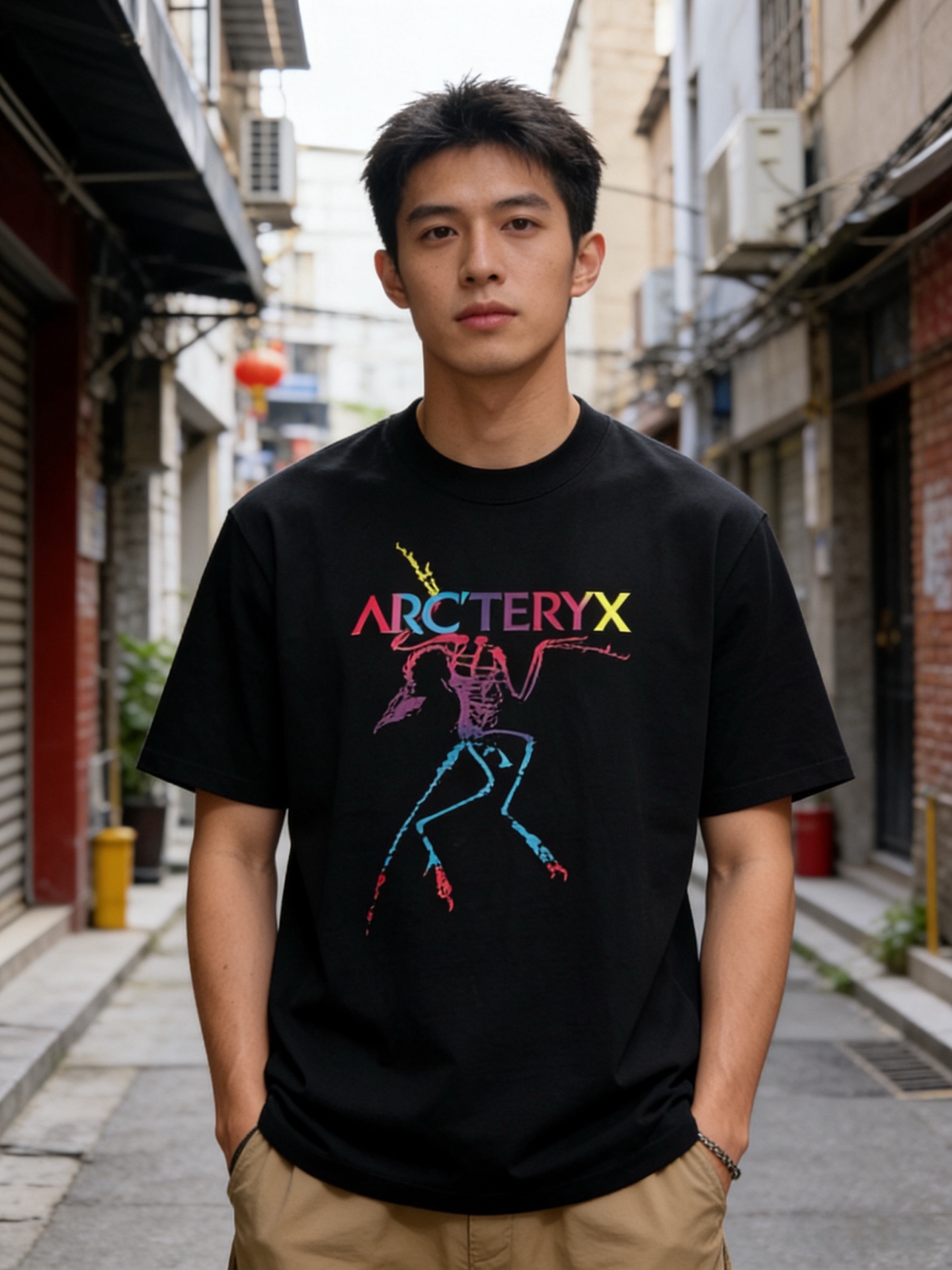 NO:915616,Arc/Arc'teryx 2026 spring and summer new products, complete with three labels, round neck pure cotton short-sleeved T-shirt, counter size M-XXXL 175/140 recommended L, arc'teryx, T-shirt, tees, t-shirt,19860909Arc/始祖鸟 2026春夏新品 三标齐全 圆领纯棉短袖T恤 专柜码数M-XXXL 175/140建议L,arc'teryx,T-shirt,tees，t-shirt,,Men's clothing