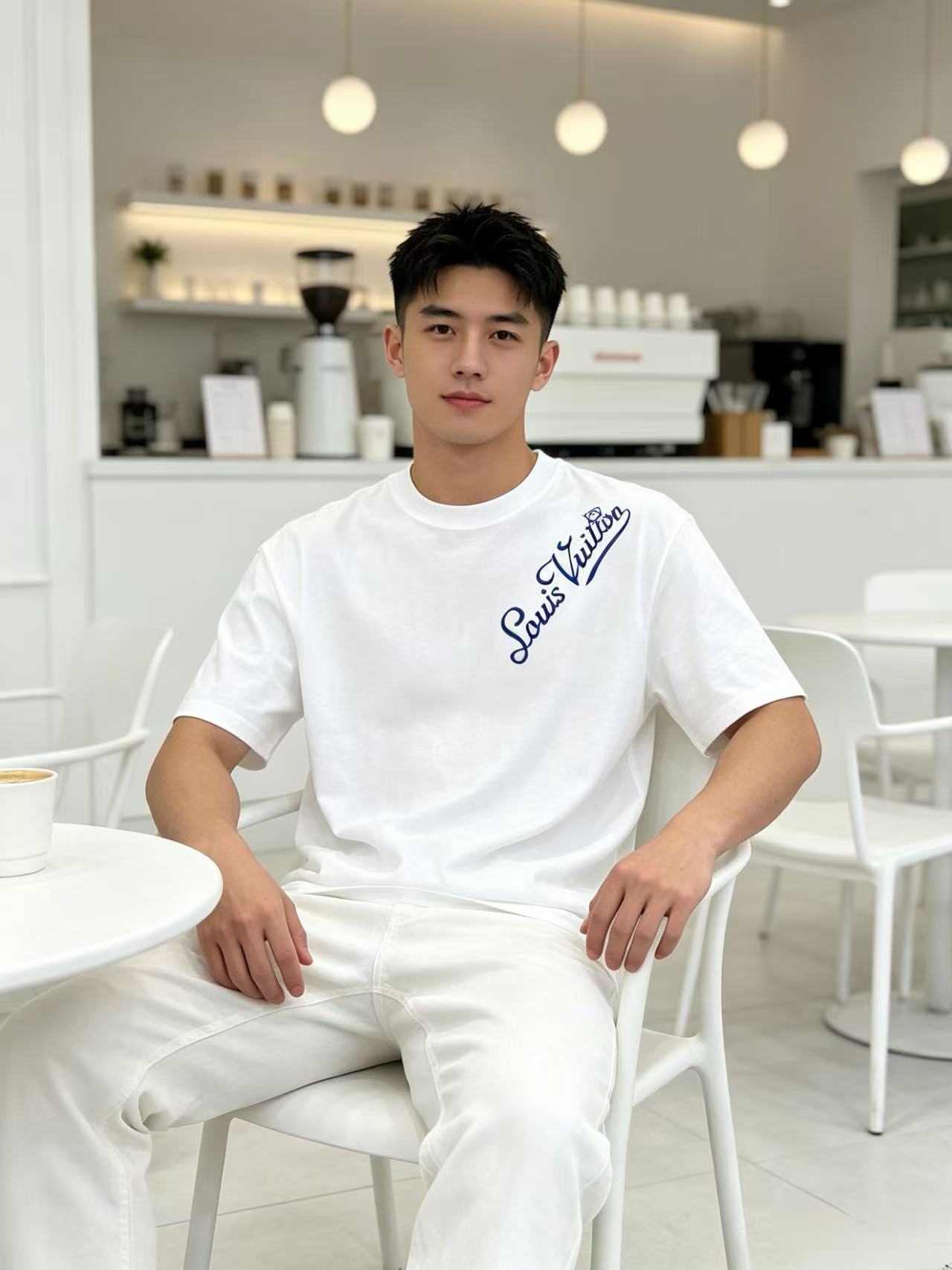 NO:833201,LV/Louis Vuitton 2026 spring and summer new products, complete with three labels, mercerized cotton round neck short-sleeved T-shirt, counter size M-XXXL / recommended L,, louis vuitton, louis vuitton, T-shirt, tees, t-shirt,19860909LV/路易威登 2026春夏新品 三标齐全 丝光棉圆领短袖T恤 专柜码数M-XXXL /建议L,,louis vuitton,louis vuitton,T-shirt,tees，t-shirt,,Men's clothing