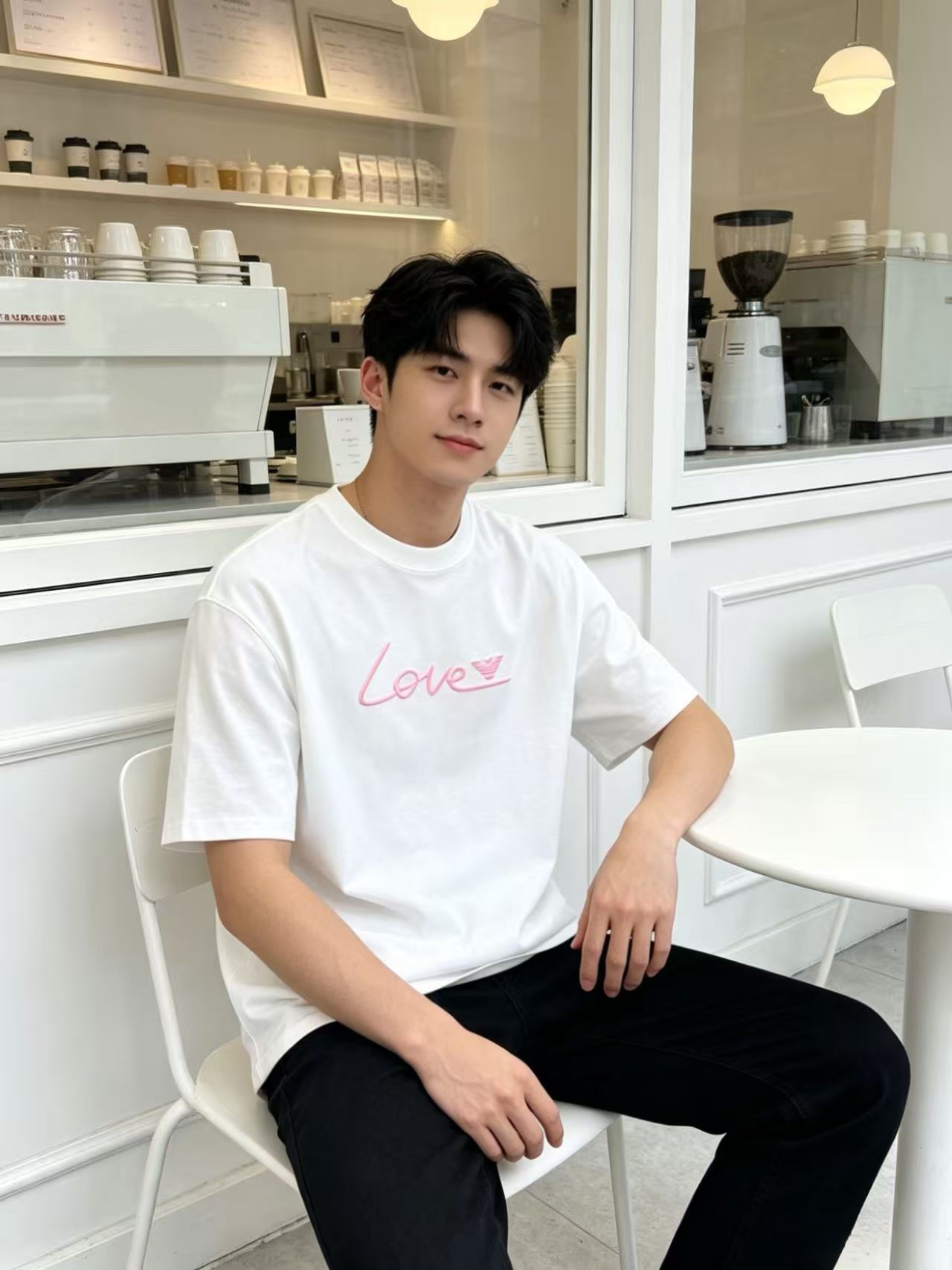NO:877853,ARMANI Armani's latest 2026ss spring and summer short-sleeved T-shirt is now available!  !  2026 new T-shirt, high-version special fabric, high weight pure cotton mercerized fabric, comfortable yet wide upper body, embroidery technology, digital printing, flocking technology, same style for men and women, loose version, fine workmanship, comfortable upper body, super handsome upper body, same style for men and women, M-3XL, armani, armani, T-shirt, tees, t-shirt,19860909ARMANI阿玛尼 2026ss春夏最新款短袖T恤出货啦！！ 2026新款T恤 高版本专用面料 高克重纯棉丝光面料 上身舒适不失挺阔 刺绣工艺、数字印花、植绒工艺,男女同款 宽松版型 做工走线精细 面料上身舒适 超帅上身 男女同款M-3XL,,armani,armani,T-shirt,tees，t-shirt,,Men's clothing