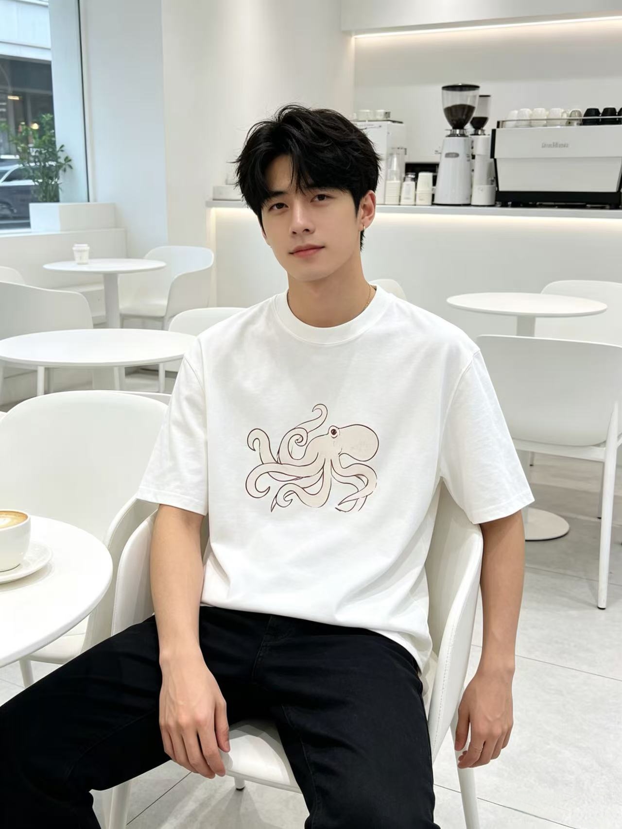 NO:877858,ARMANI Armani's latest 2026ss spring and summer short-sleeved T-shirt is now available!  !  2026 new T-shirt, high-version special fabric, high weight pure cotton mercerized fabric, comfortable yet wide upper body, embroidery technology, digital printing, flocking technology, same style for men and women, loose version, fine workmanship, comfortable upper body, super handsome upper body, same style for men and women, M-3XL, armani, armani, T-shirt, tees, t-shirt,19860909ARMANI阿玛尼 2026ss春夏最新款短袖T恤出货啦！！ 2026新款T恤 高版本专用面料 高克重纯棉丝光面料 上身舒适不失挺阔 刺绣工艺、数字印花、植绒工艺,男女同款 宽松版型 做工走线精细 面料上身舒适 超帅上身 男女同款M-3XL,,armani,armani,T-shirt,tees，t-shirt,,Men's clothing