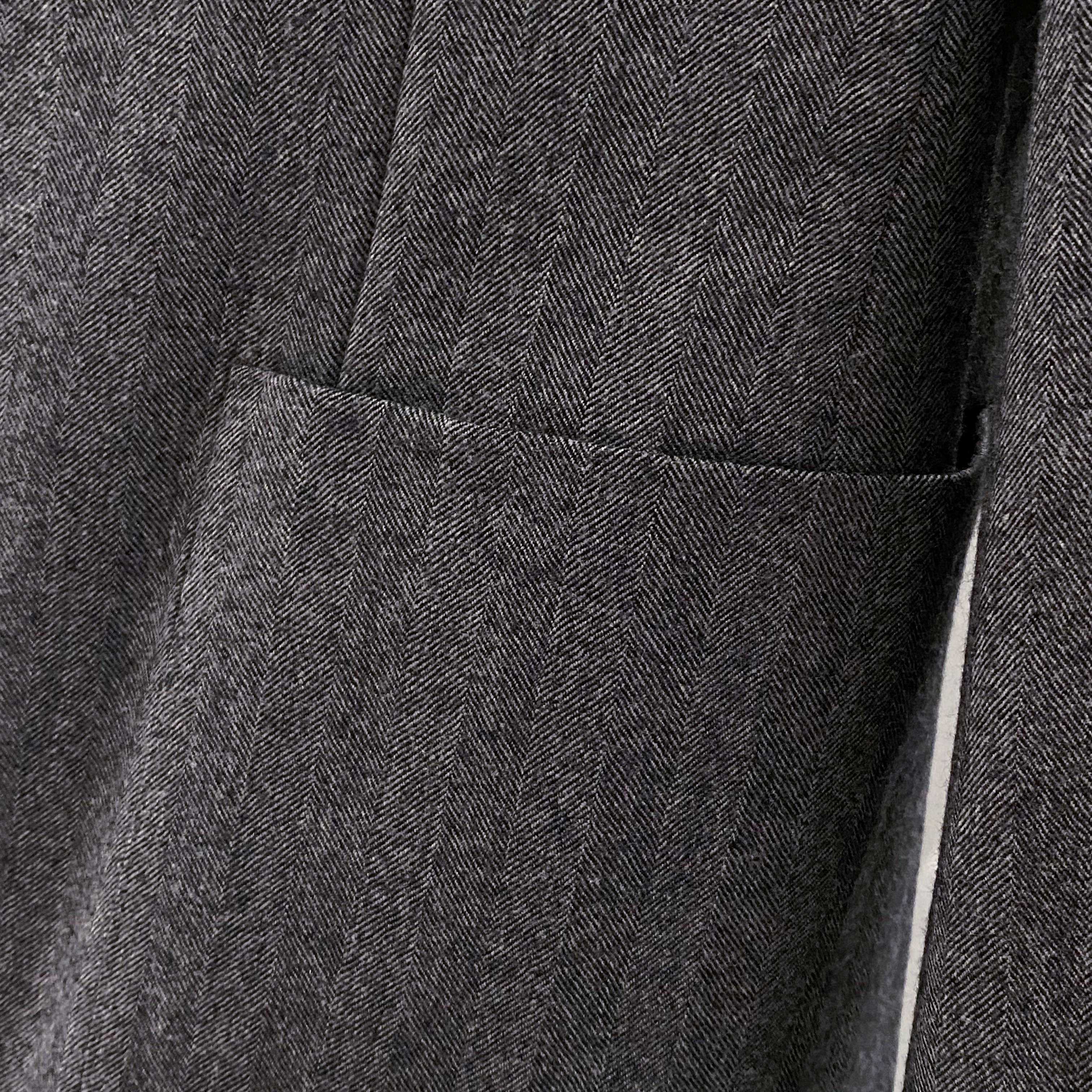 Zegna Men's High Performance Wool Suit, Modern Gentleman Style, Gray and Blue 10 a1760451392770 6284