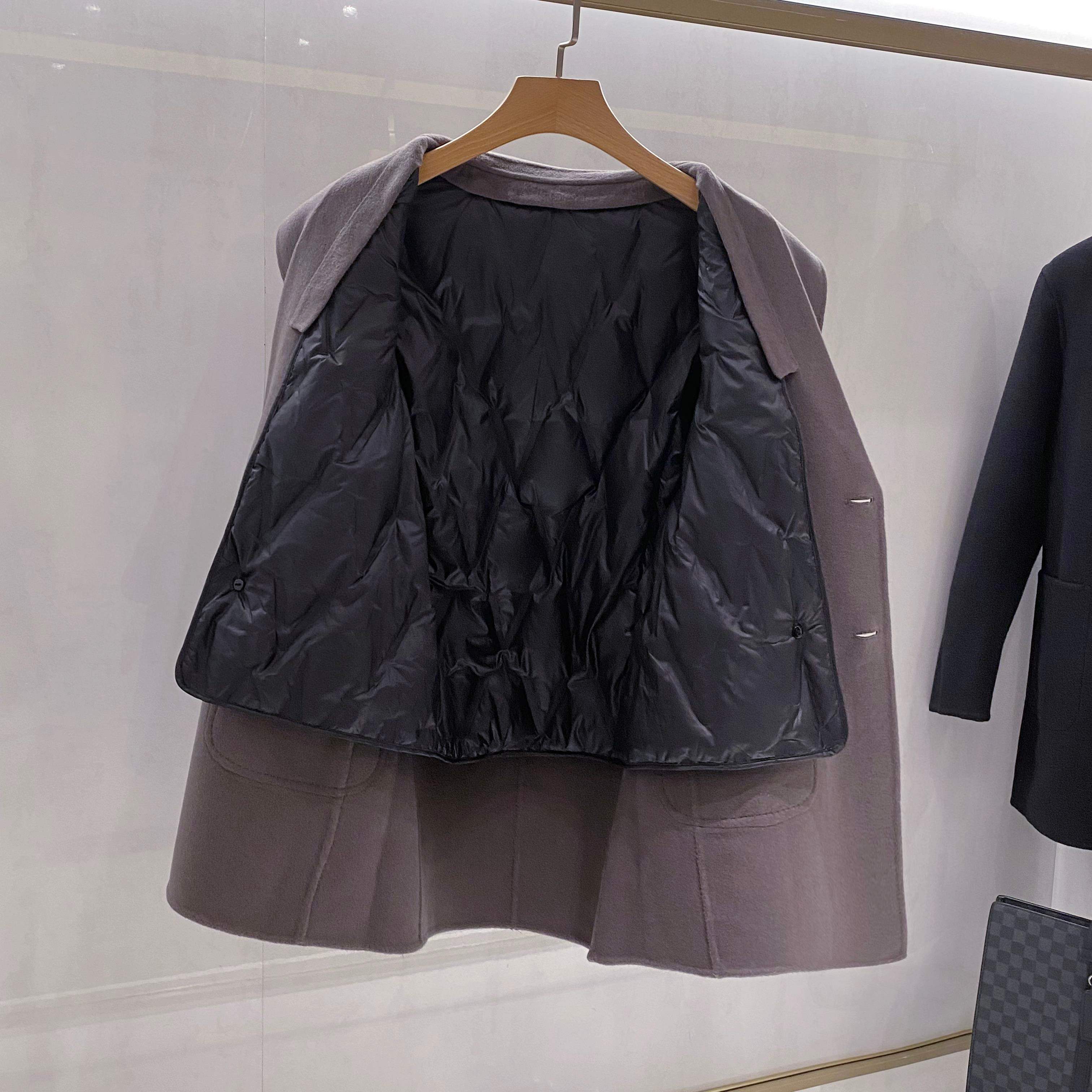 【典藏臻品】lp🆕 诺悠翩雅 羊毛羽绒复合大衣｜意式匠心诠释秋冬双重守护】 一体式复合系统：羊毛优雅 ×