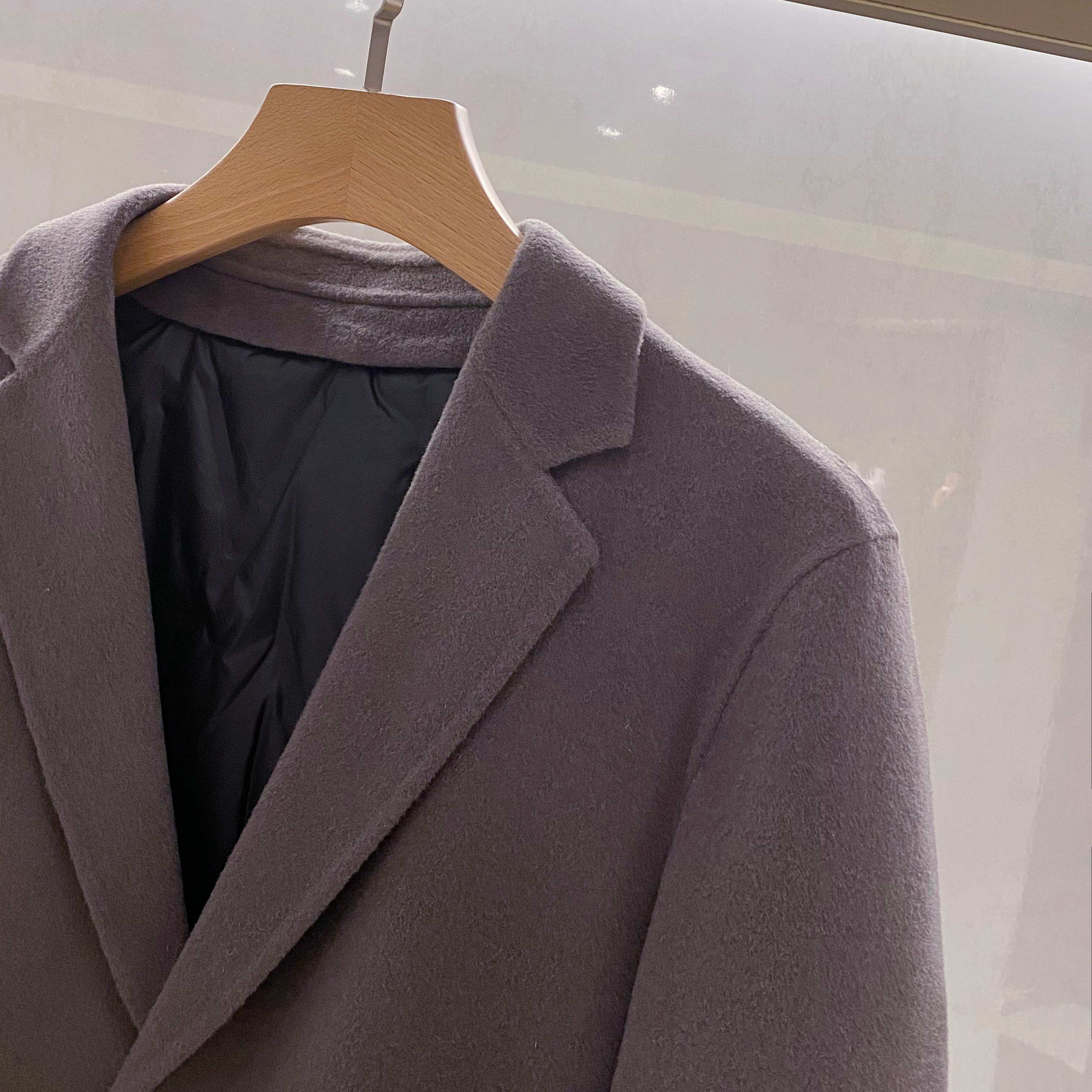 【典藏臻品】lp🆕 诺悠翩雅 羊毛羽绒复合大衣｜意式匠心诠释秋冬双重守护】 一体式复合系统：羊毛优雅 ×