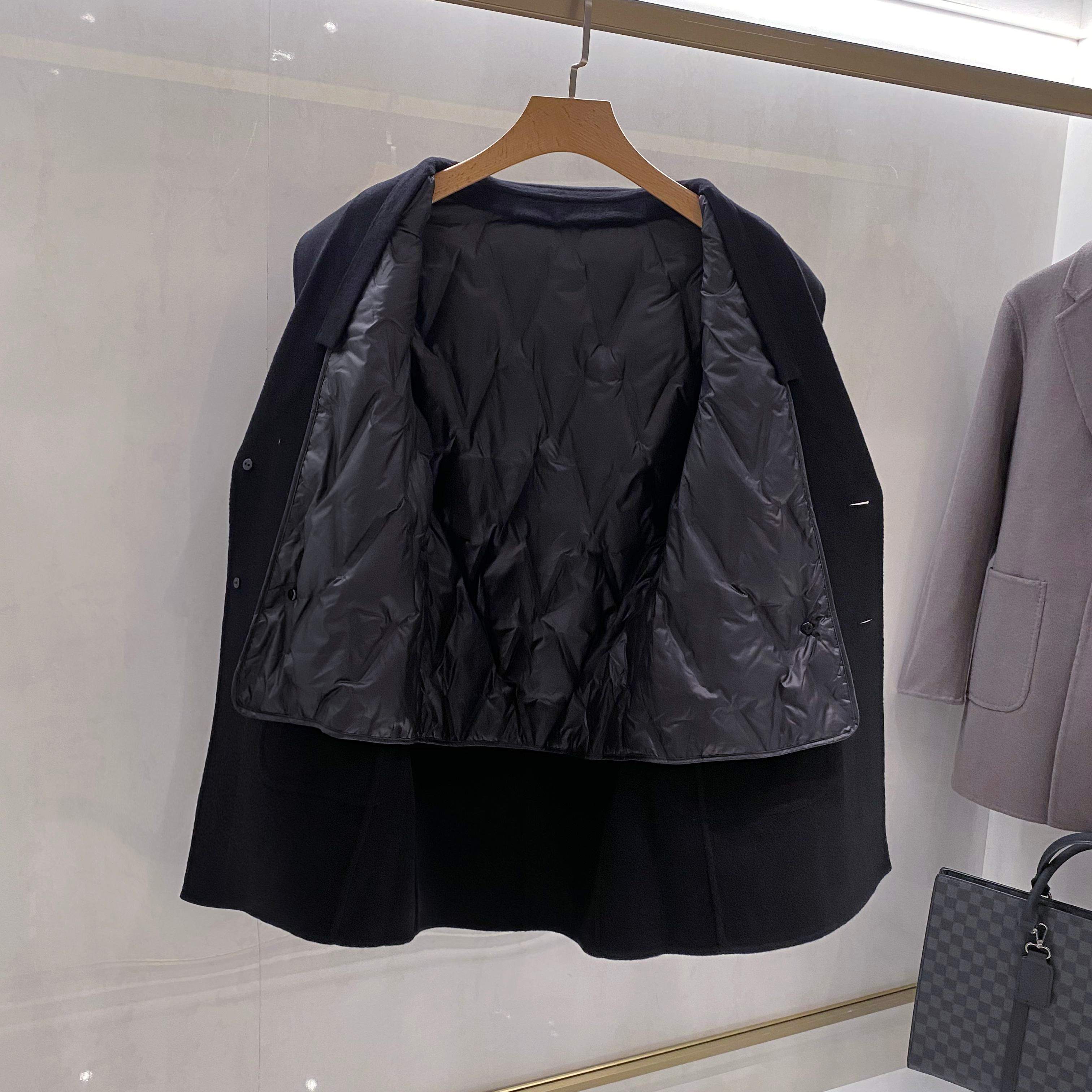 【典藏臻品】lp🆕 诺悠翩雅 羊毛羽绒复合大衣｜意式匠心诠释秋冬双重守护】 一体式复合系统：羊毛优雅 ×