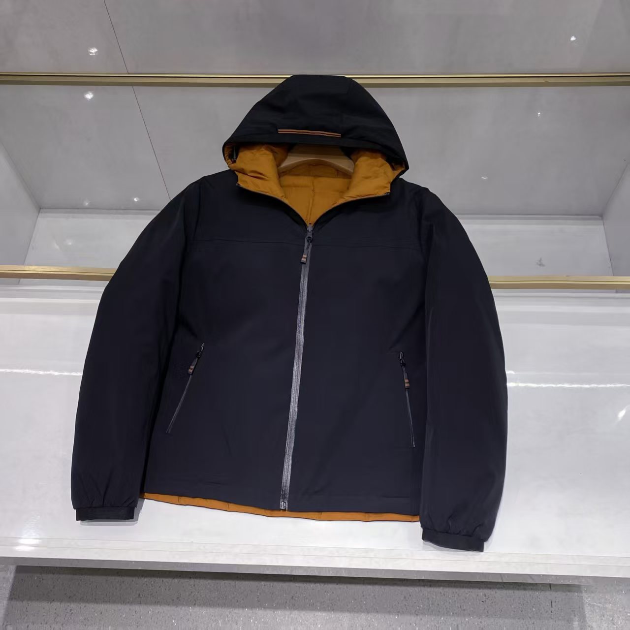 羽绒服 【冬季推荐】EZ家男士双面时尚款羽绒服：双面奢享，匠造冬日极致！在凛冽冬日，一件兼具保暖与格调的