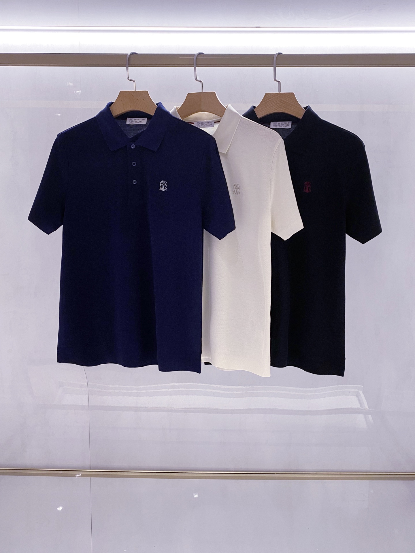 【臻选新品】bc布鲁奈*库奇内利商务休闲系列男士夏季丝光珠地短袖POLO衫，26年夏季最新力作，买手店人