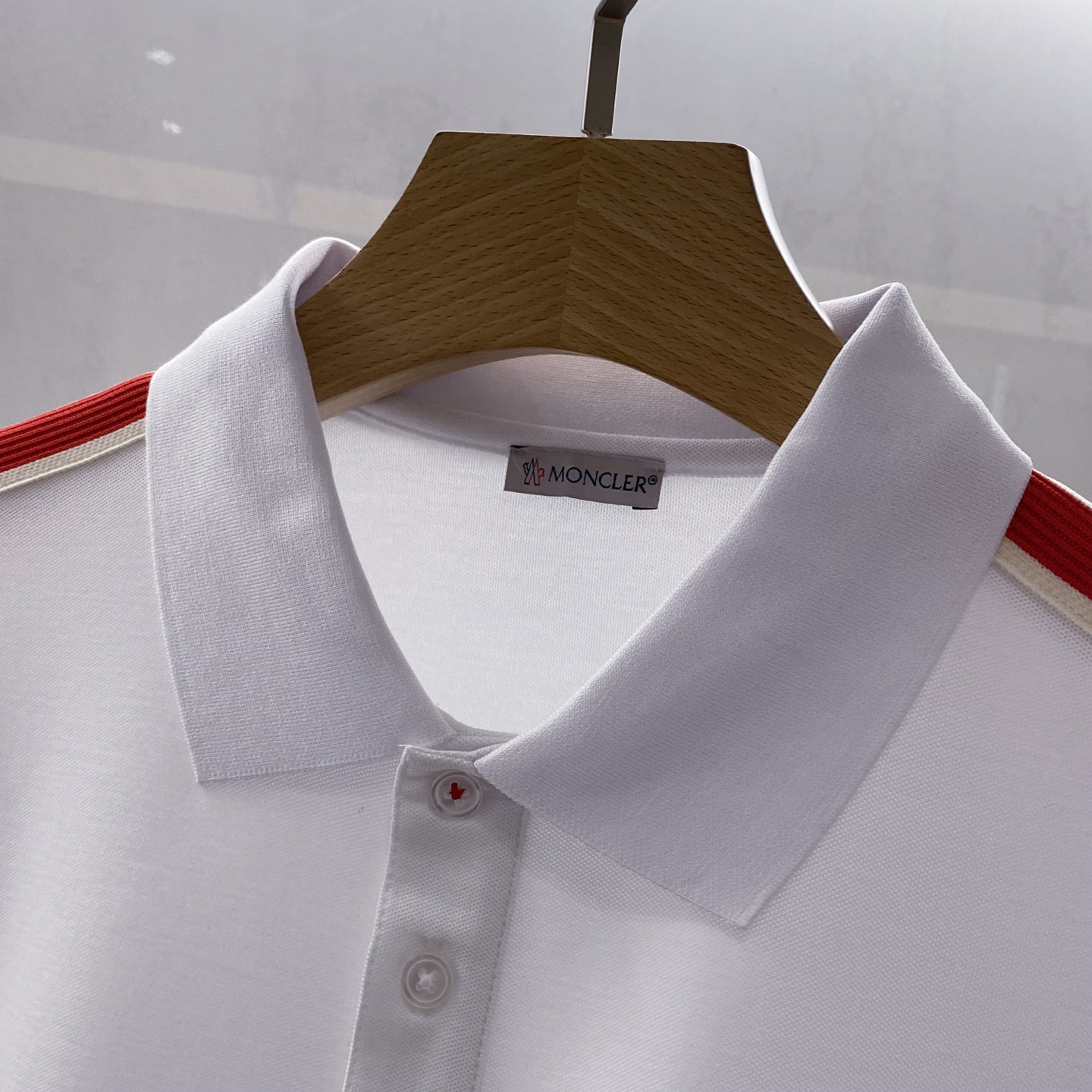 【臻选新品】M家族（Moncler）高端时尚商务男士短袖POLO衫，26年夏季新品，时尚休闲兼备，贸易公