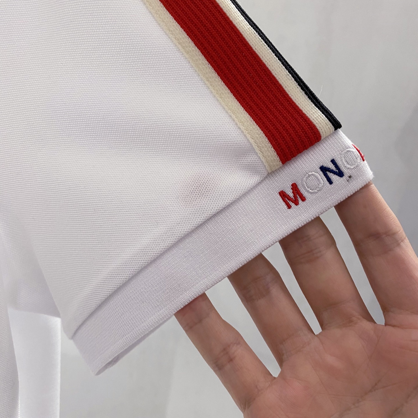 【臻选新品】M家族（Moncler）高端时尚商务男士短袖POLO衫，26年夏季新品，时尚休闲兼备，贸易公