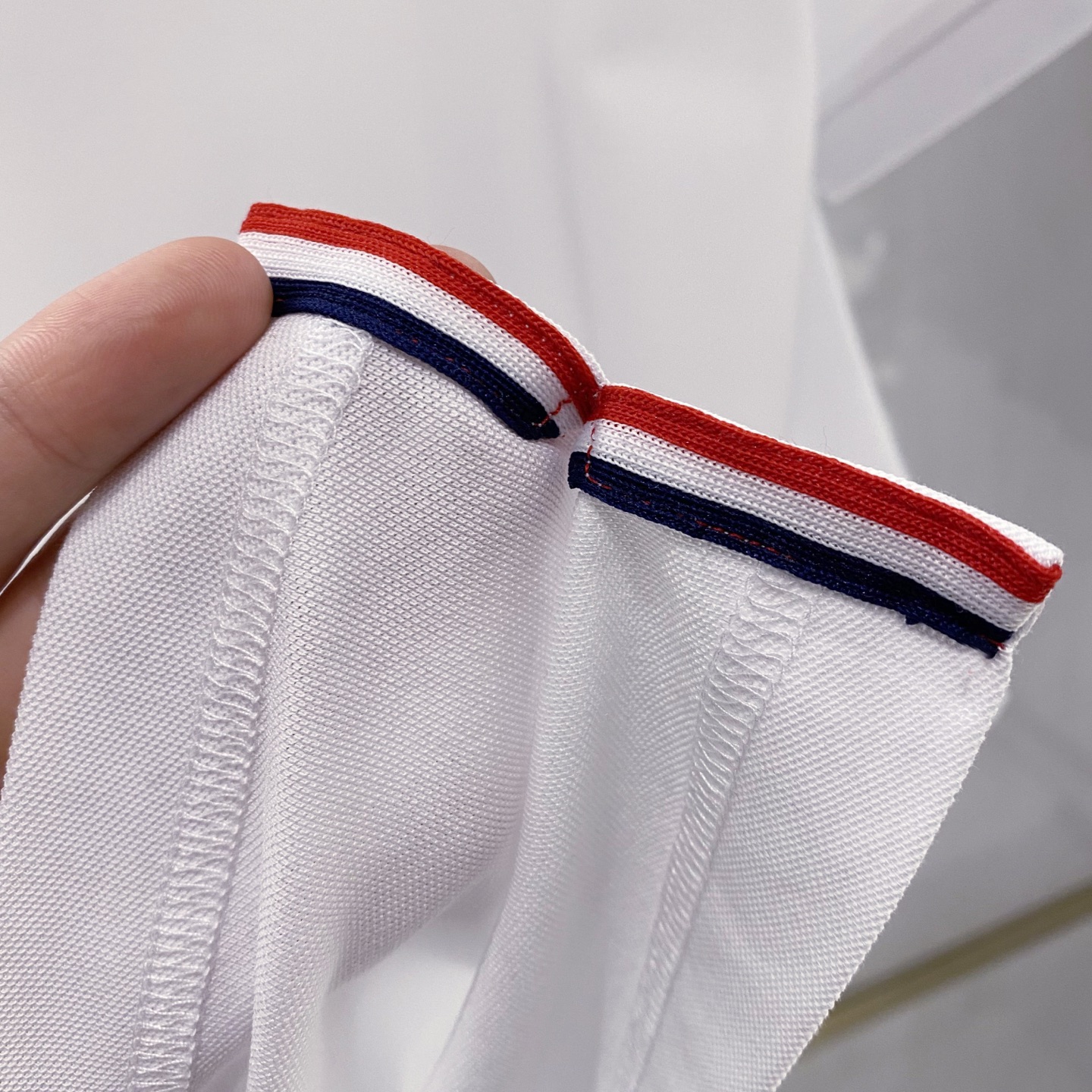 【臻选新品】M家族（Moncler）高端时尚商务男士短袖POLO衫，26年夏季新品，时尚休闲兼备，贸易公