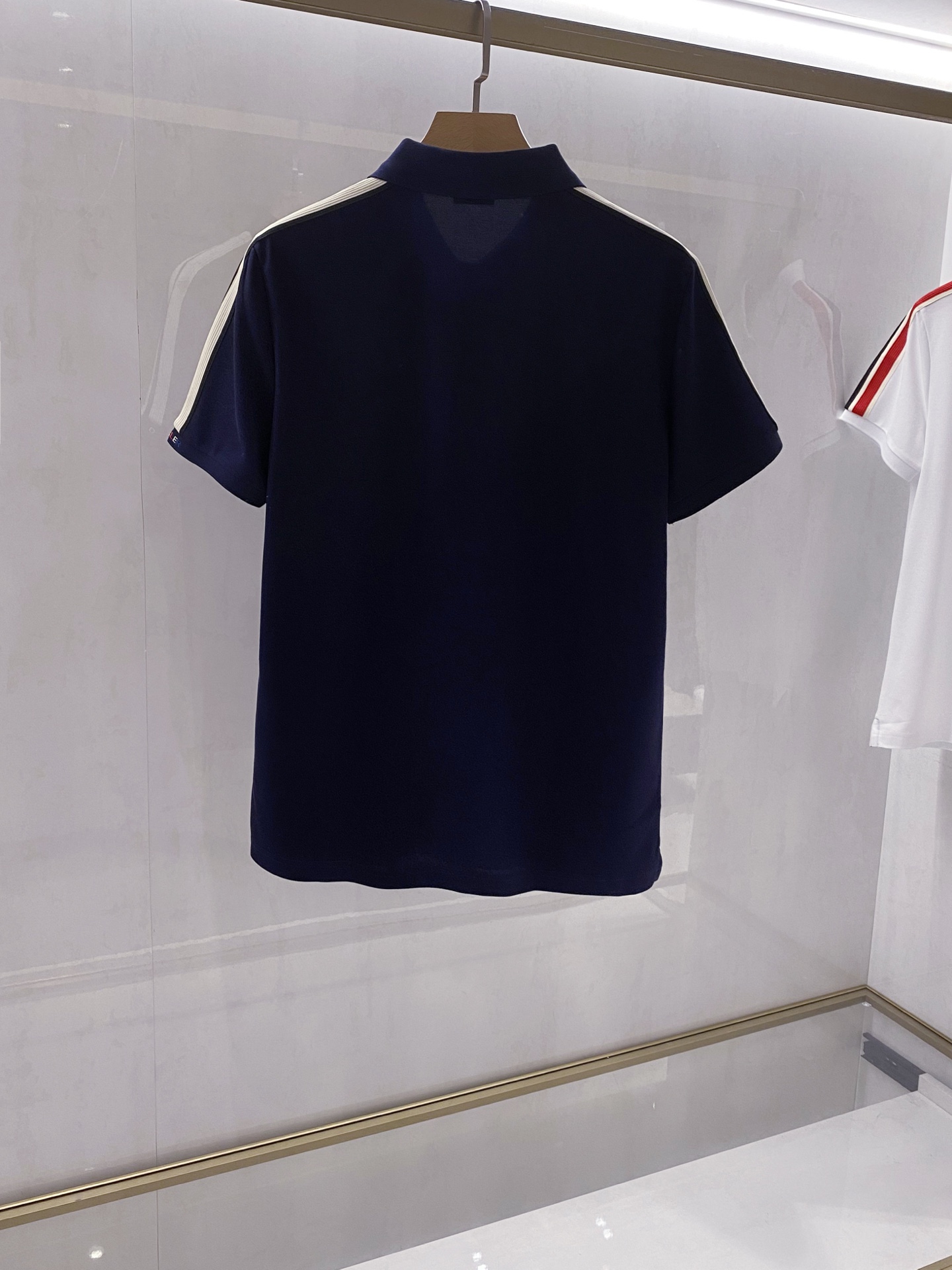 【臻选新品】M家族（Moncler）高端时尚商务男士短袖POLO衫，26年夏季新品，时尚休闲兼备，贸易公