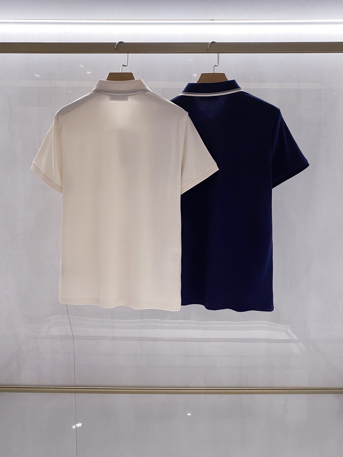 【臻选新品】洛悠*雅26年夏季限定最新男士商务休闲半拉链短袖POLO，香港贸易公司一手渠道货源，双色臻选