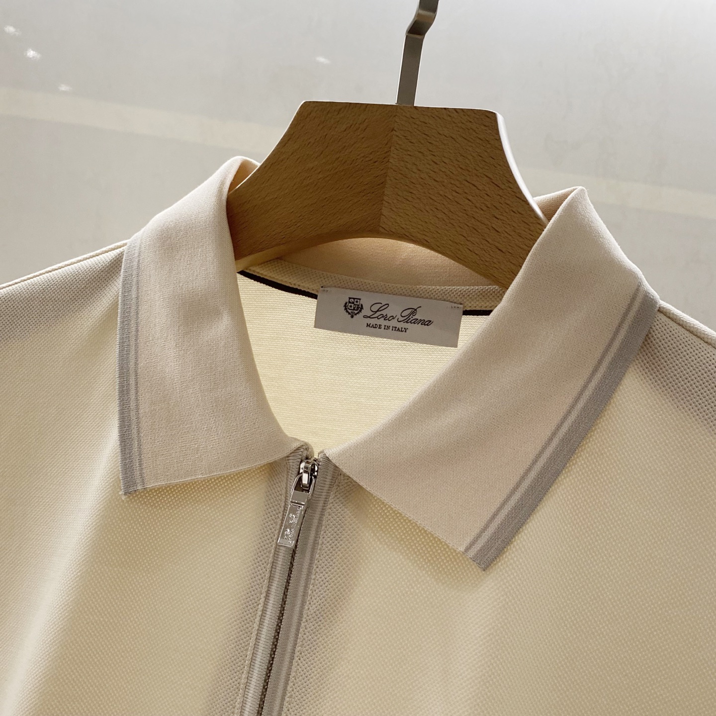 【臻选新品】洛悠*雅26年夏季限定最新男士商务休闲半拉链短袖POLO，香港贸易公司一手渠道货源，双色臻选