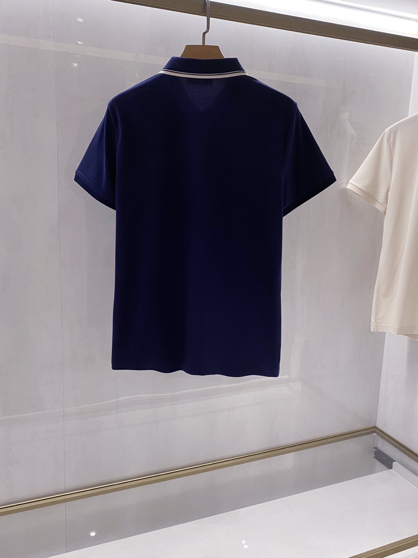 【臻选新品】洛悠*雅26年夏季限定最新男士商务休闲半拉链短袖POLO，香港贸易公司一手渠道货源，双色臻选