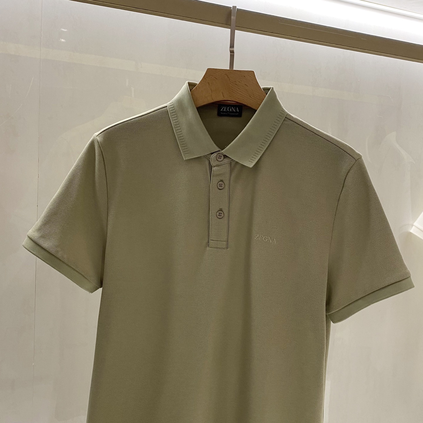 【典藏臻品】EZ家族26夏季最新经典商务休闲男士短袖POLO衫，三色供选——森翠绿、云柔米、静谧蓝，26