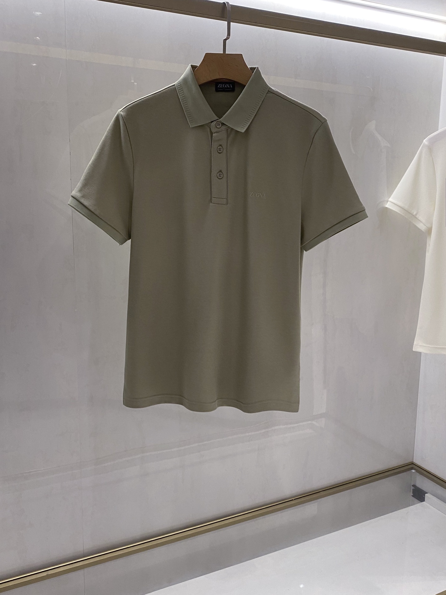 【典藏臻品】EZ家族26夏季最新经典商务休闲男士短袖POLO衫，三色供选——森翠绿、云柔米、静谧蓝，26