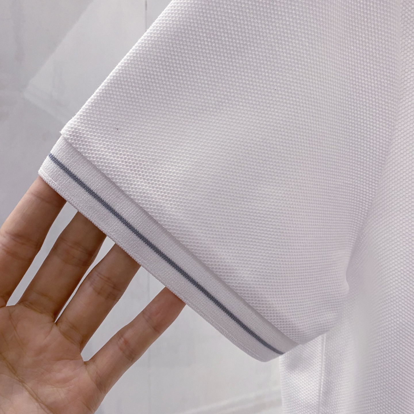 【典藏臻品】菲拉*慕家族男士经典商务休闲短袖POLO，26年夏季重磅新势力单品，雅致白、静谧蓝两色臻选，
