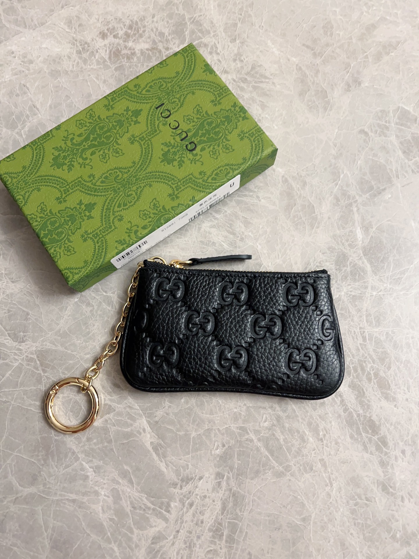 💰 900 new GG Emblem series ultrasoft 荔g/skin pocket/lipplug type: 815891, dimension: 12 x 7.5 cm - 图片 1