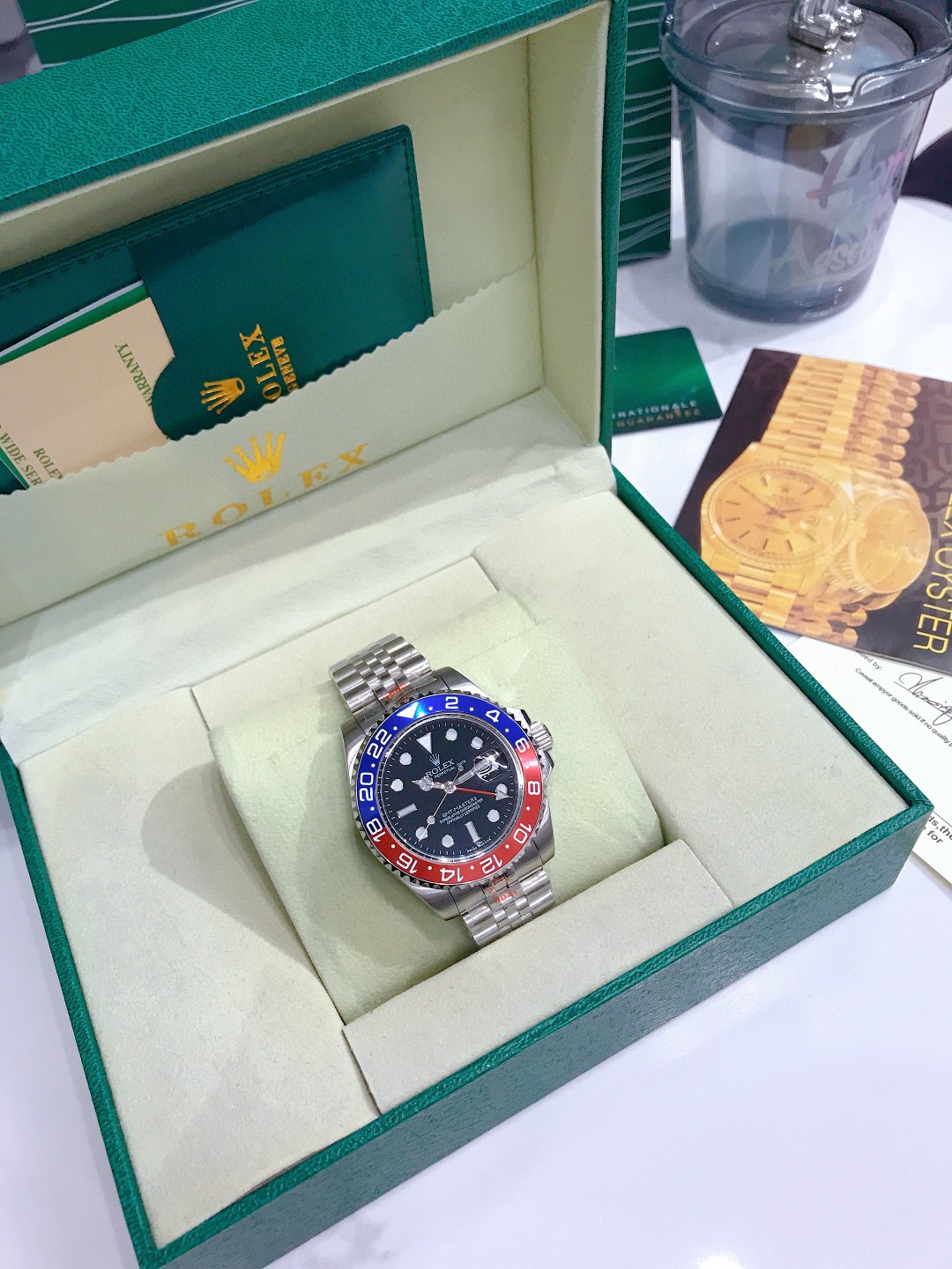 Rolex Gmt Master Armbanduhr Automatic Mechanical Movement