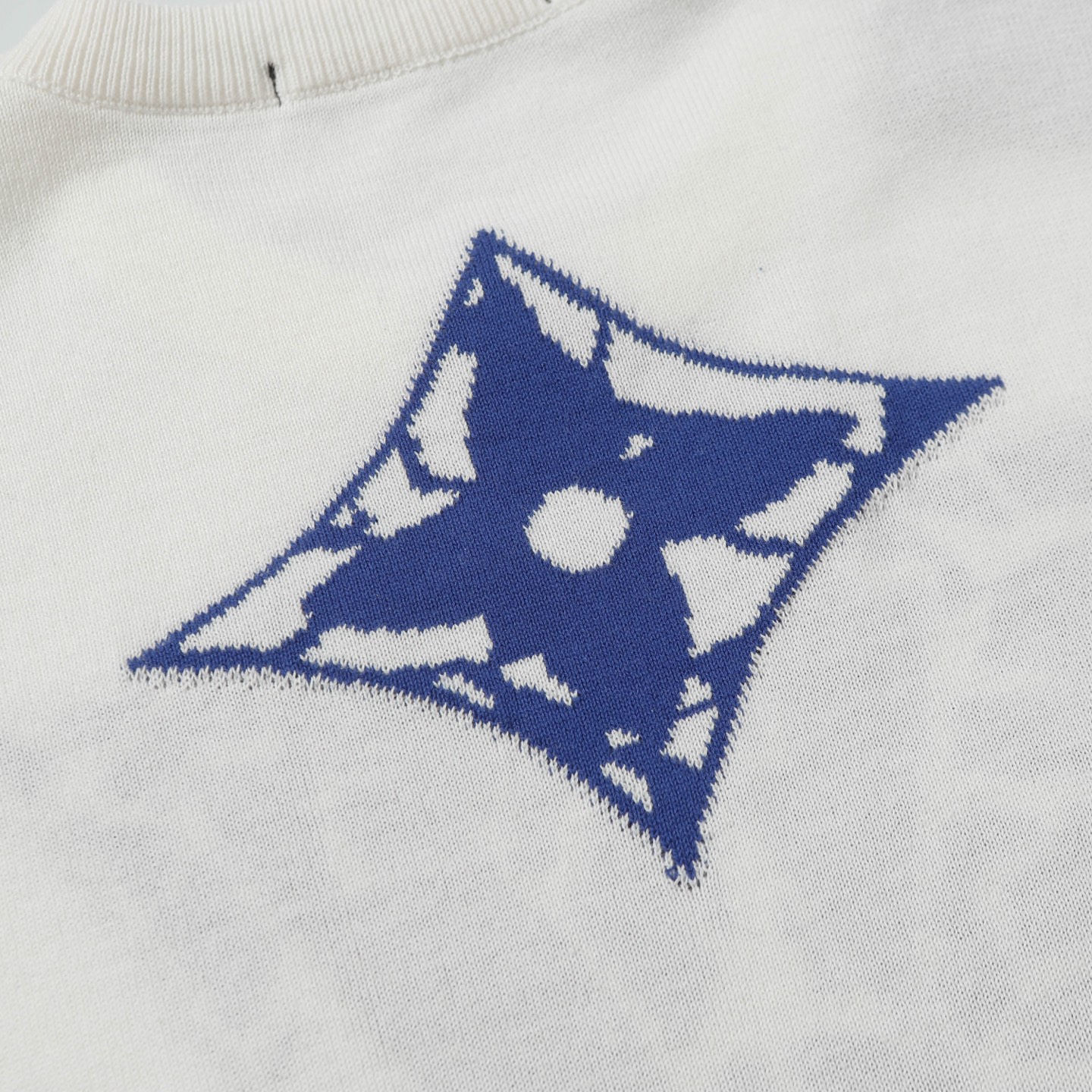 Louis Vuitton Logo Jacquard Knit Short Sleeve T-Shirt Unisex 6 i1739885018124 2565 0 4