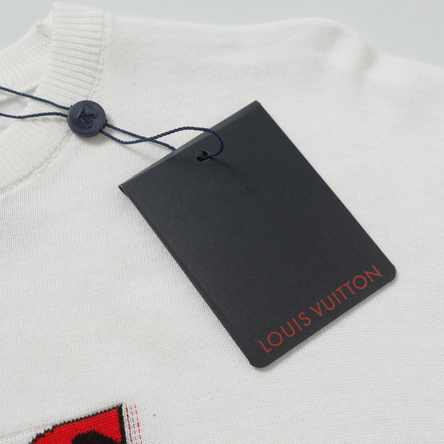 Louis Vuitton Logo Jacquard Knit Crew Neck Short Sleeve T-Shirt 7 i1739885527328 4315 0 5