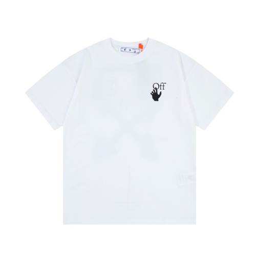 Off-White Inkjet Arrow Logo Print Short Sleeve T-Shirt White XS-L 1 Off-White Inkjet Arrow Logo Print Short Sleeve T-Shirt White XS-L