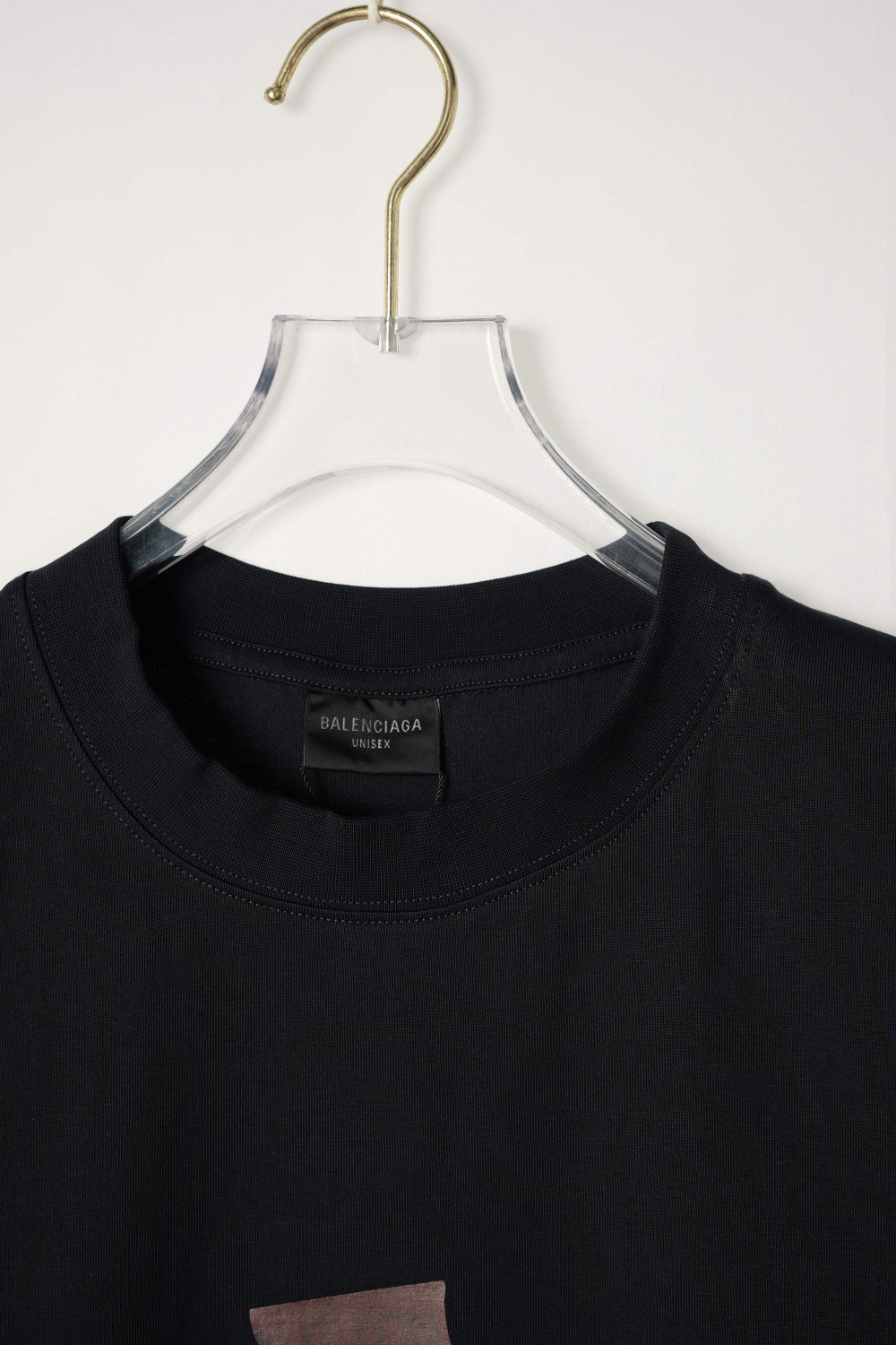 BALENC&AGA Paris Tape Letter Crew Neck Cotton T-Shirt Unisex Loose Fit 5 a1747711695032 8247