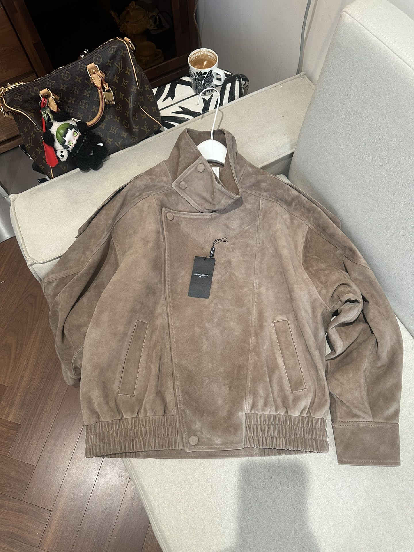 NO:892375,SAINT LAURE* counters are updated simultaneously. Imported goat suede S-XL special sizes can be customized, Saint Laurent-clothing, saint laurent, saint laurent,19860909SAINT LAURE*专柜同步更新 进口山羊反绒面皮S- XL特殊码数可定制,圣罗兰-服装,saint laurent,saint laurent,,Women's clothing