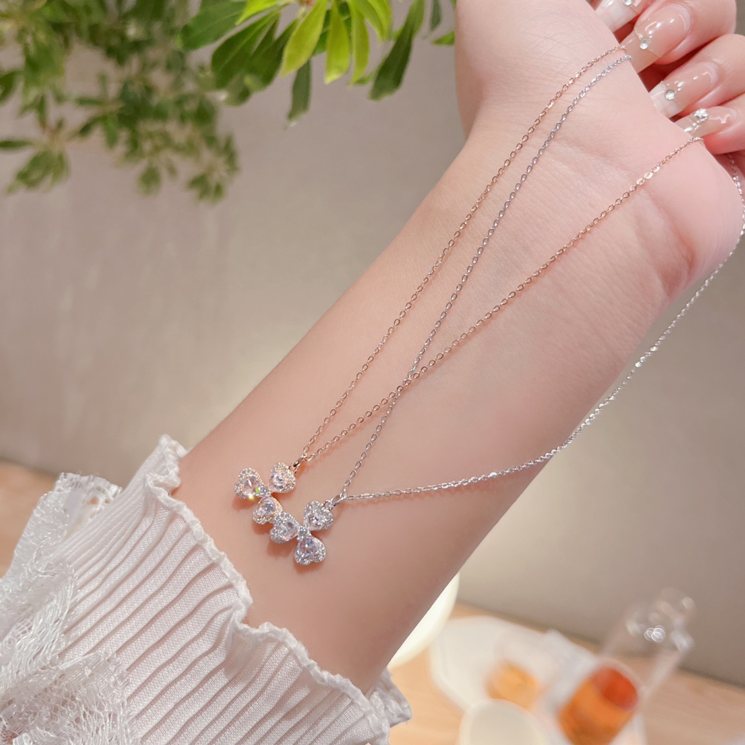 Nickel Free Silver Necklace Fashion Party Gold