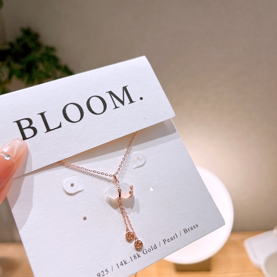 Hypoallergenes Silber Kette Süß Muttergeburtstag Gold