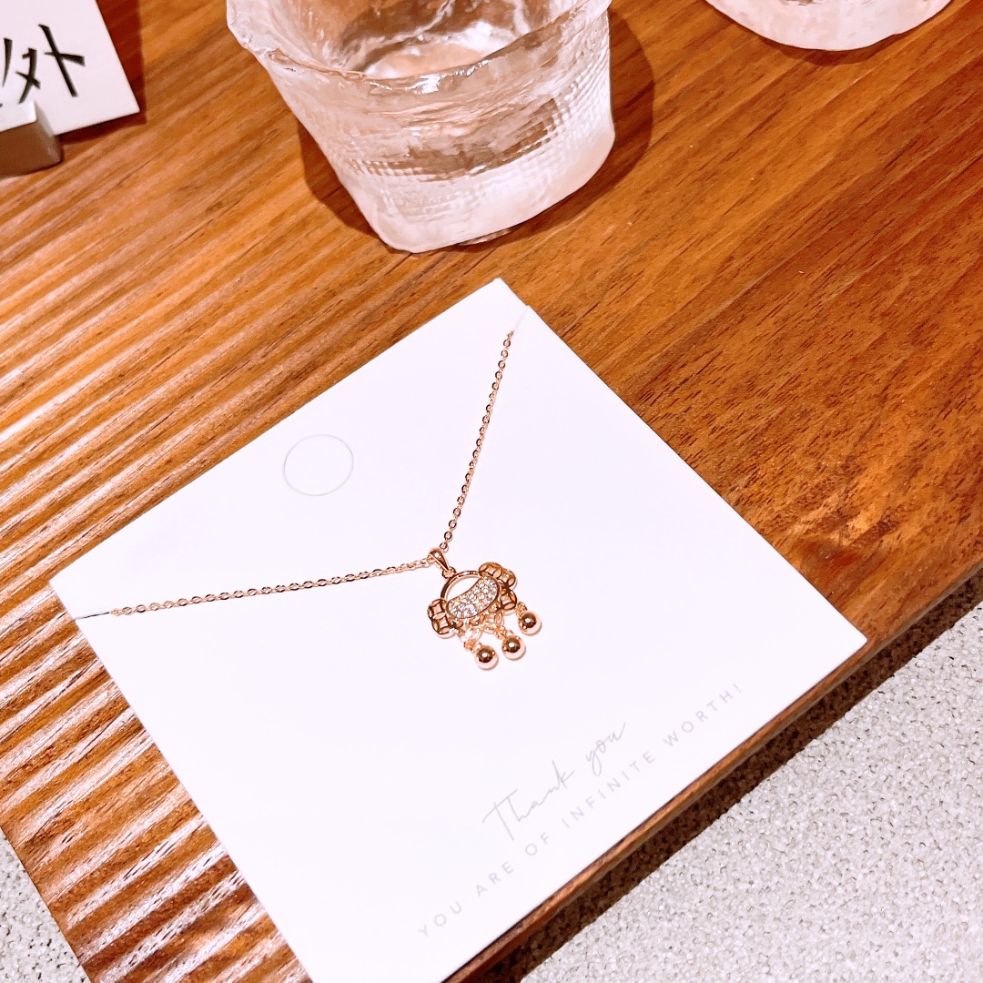 Fine Silver Necklace Intellectual Workplace Silver