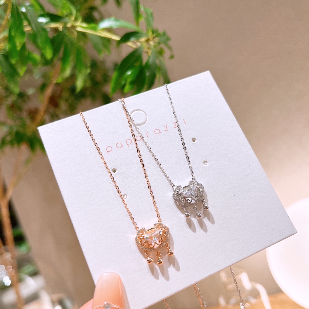 シックアレルギー対応シルバーネックレスゴールド プロポーズ