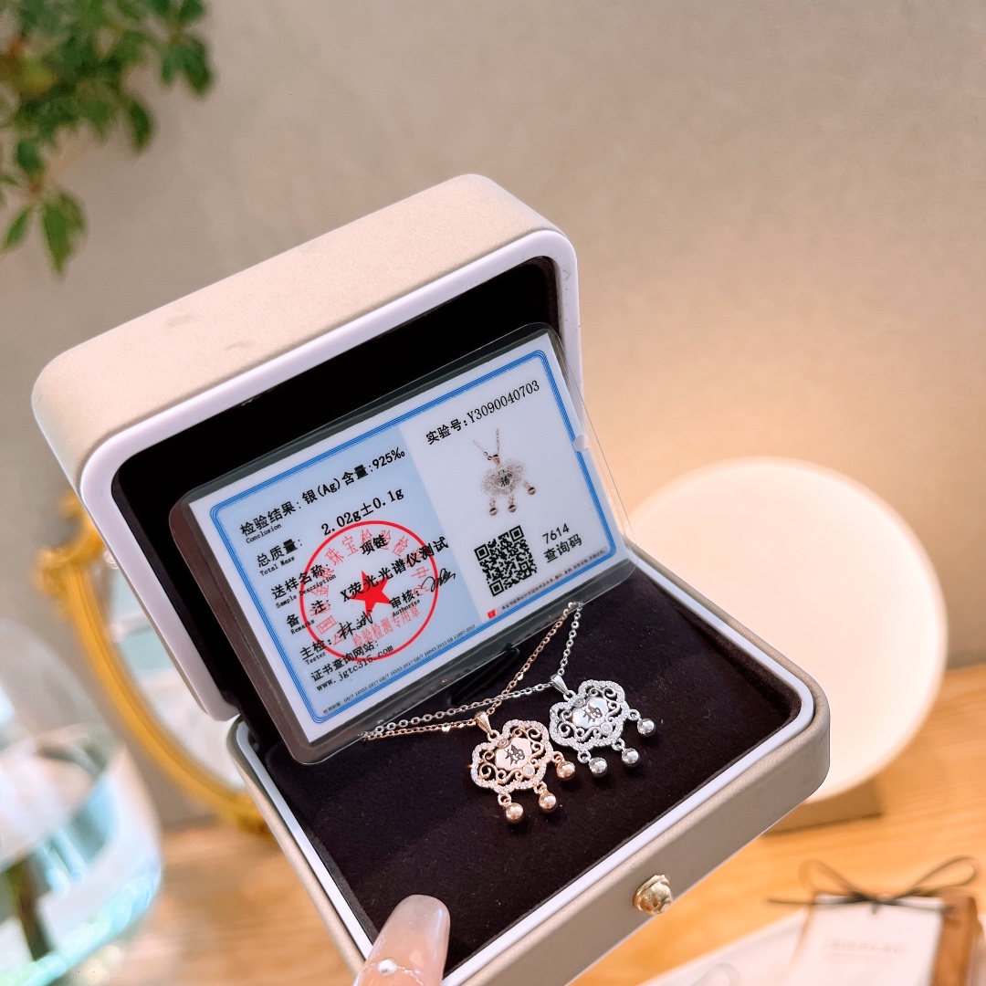 甘辛純銀ネックレスシルバー 晩餐会